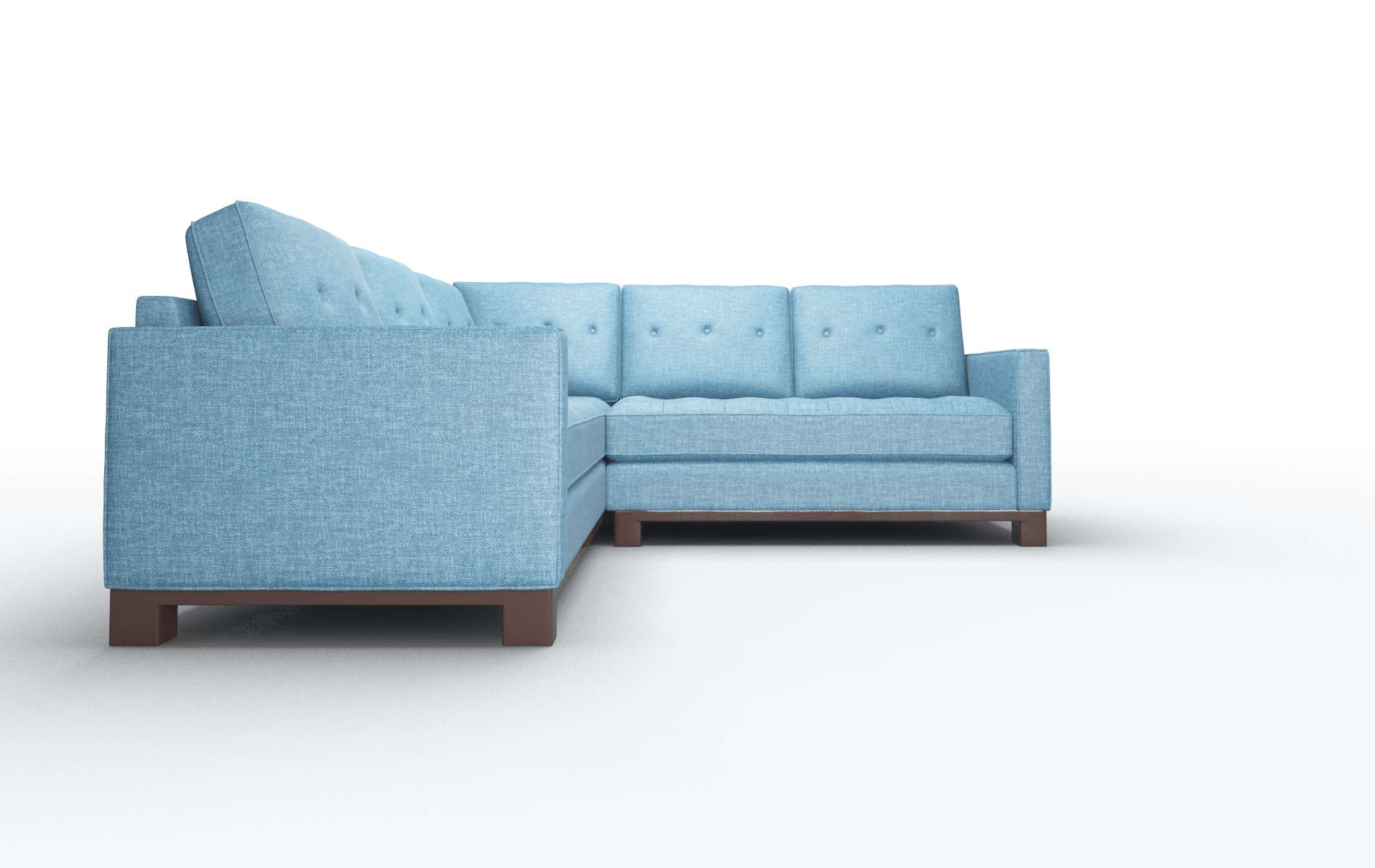 Syros Keylargo Ocean Sectional espresso legs 2