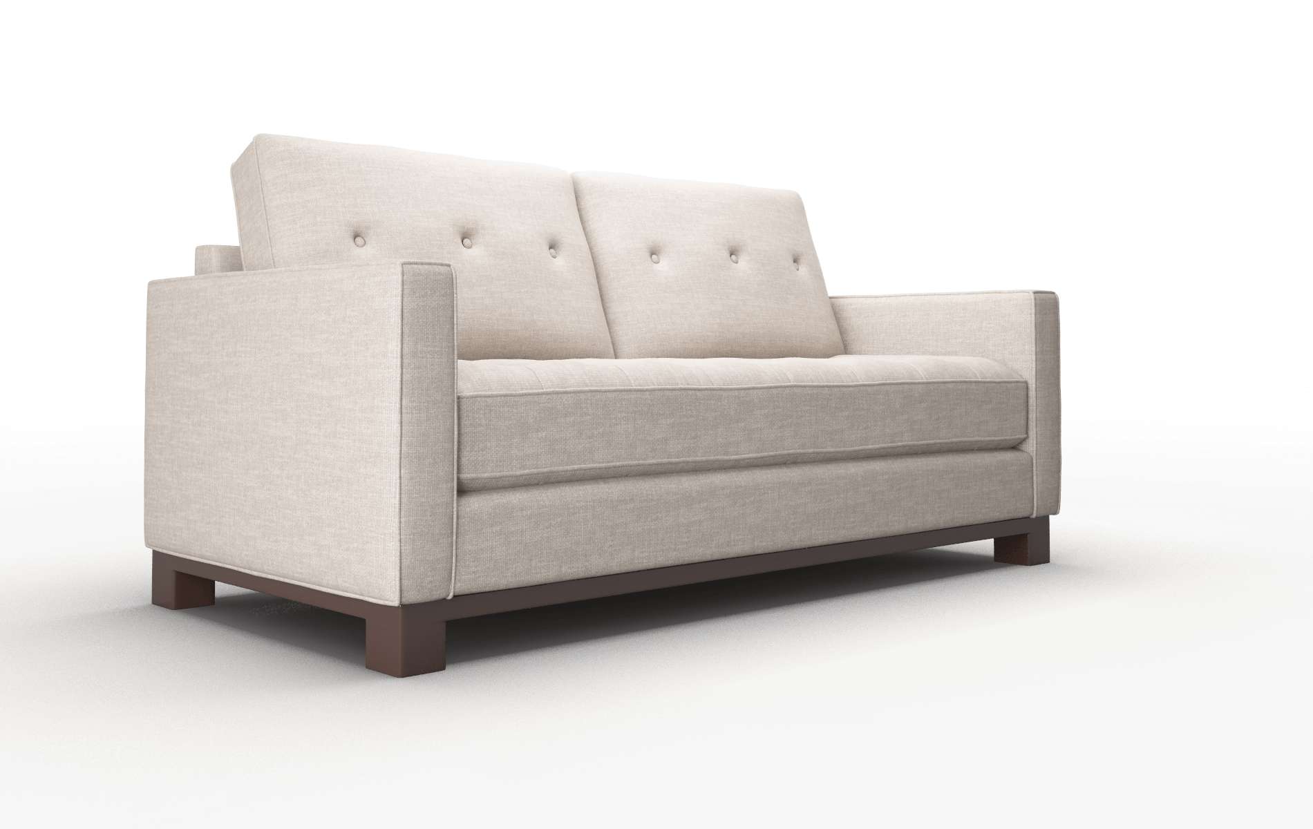 Syros Keylargo Pumice Sofa espresso legs 2