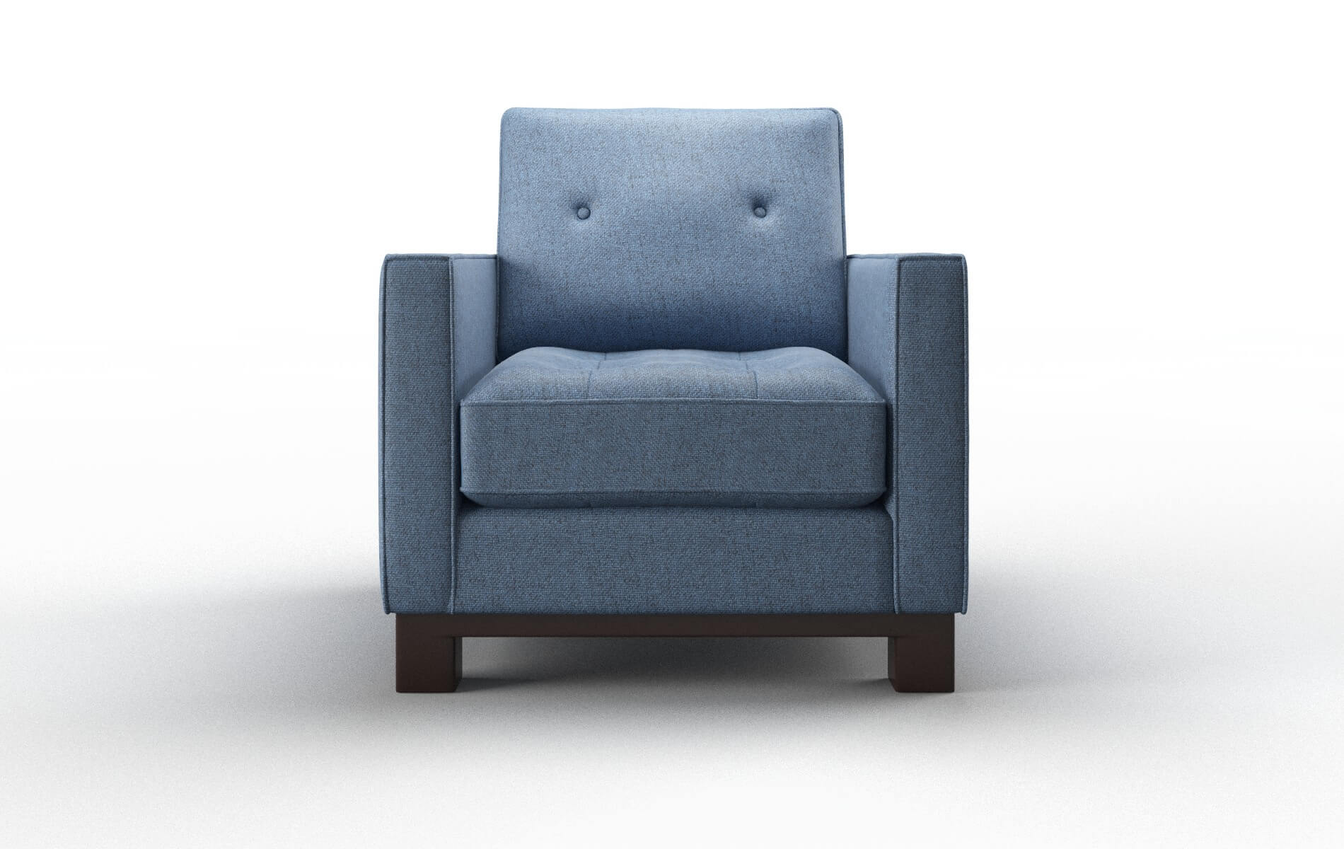 Syros Leslie Indigo Chair espresso legs 1