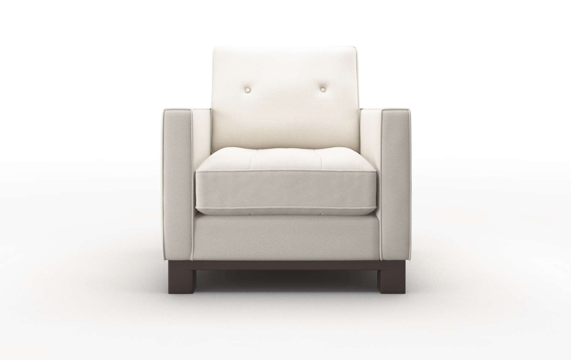 Syros Malibu Linen chair espresso legs