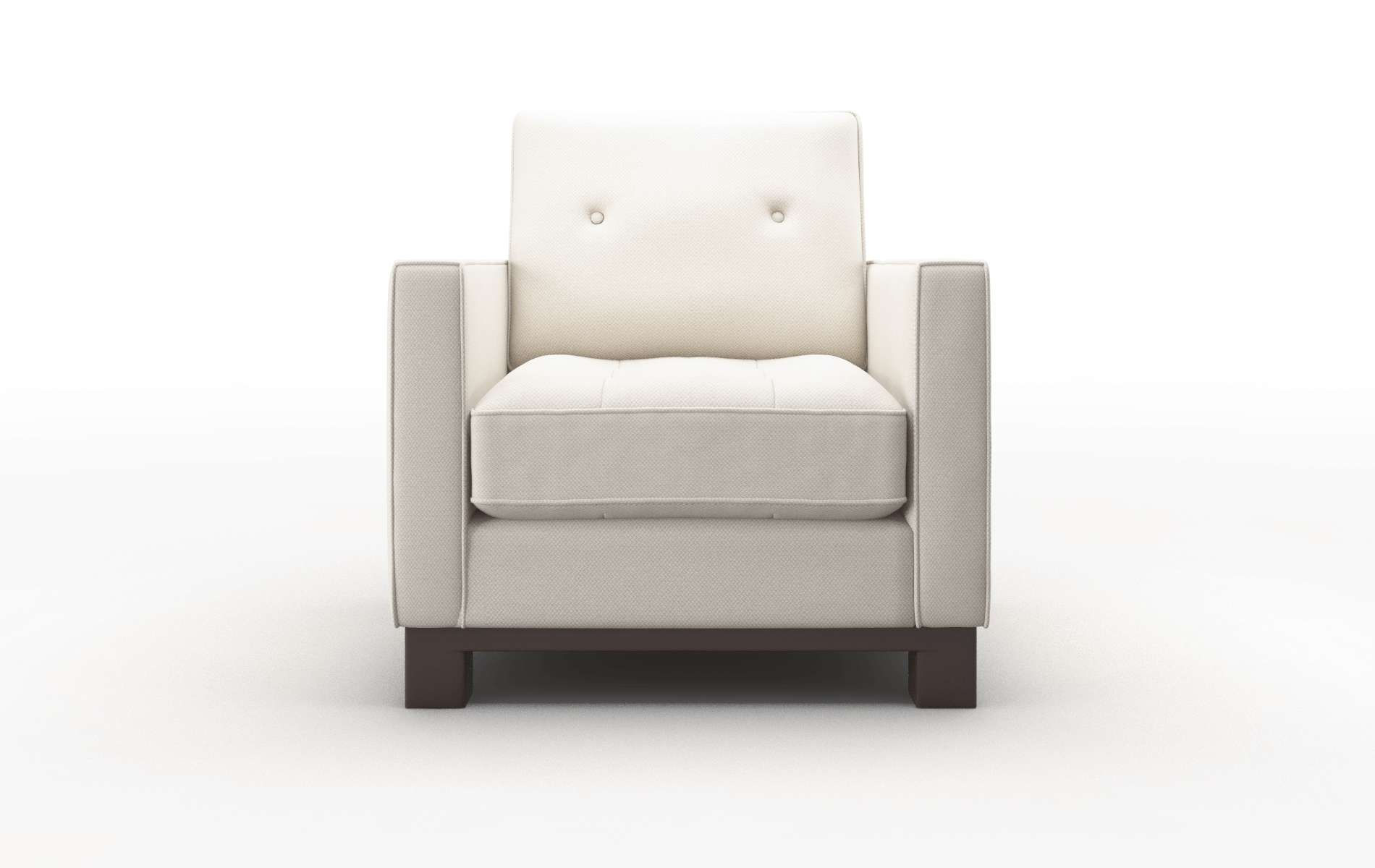 Syros Malibu Linen Chair espresso legs 1