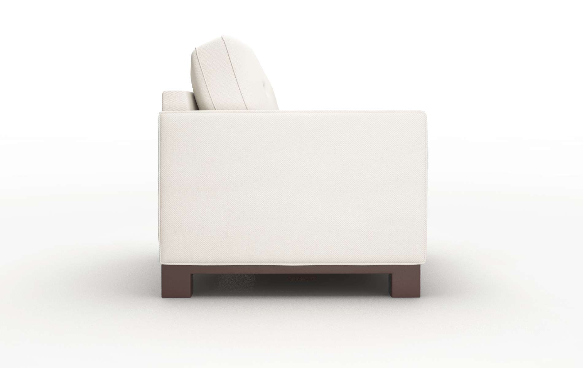 Syros Malibu Linen Chair espresso legs 3