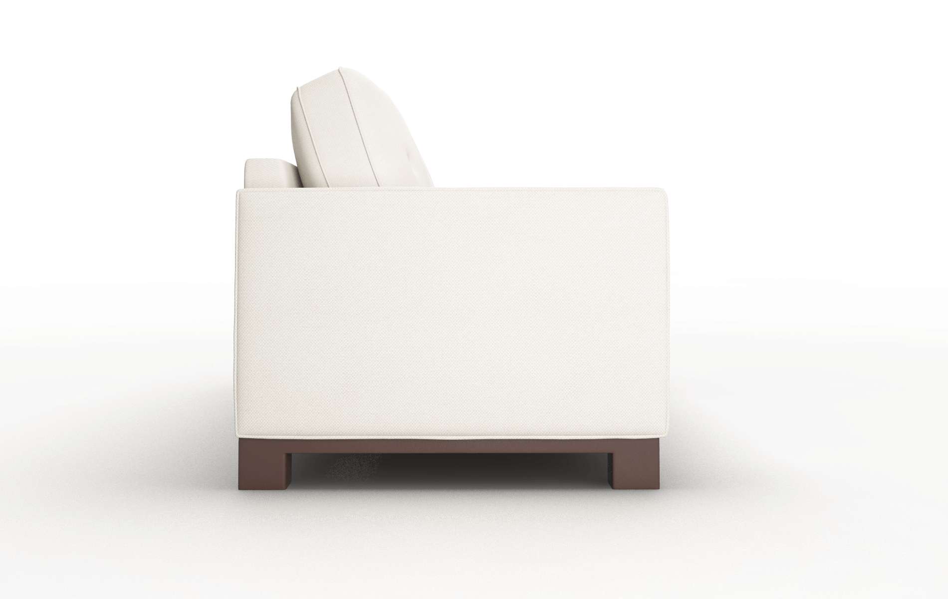 Syros Malibu Linen Sofa espresso legs 3