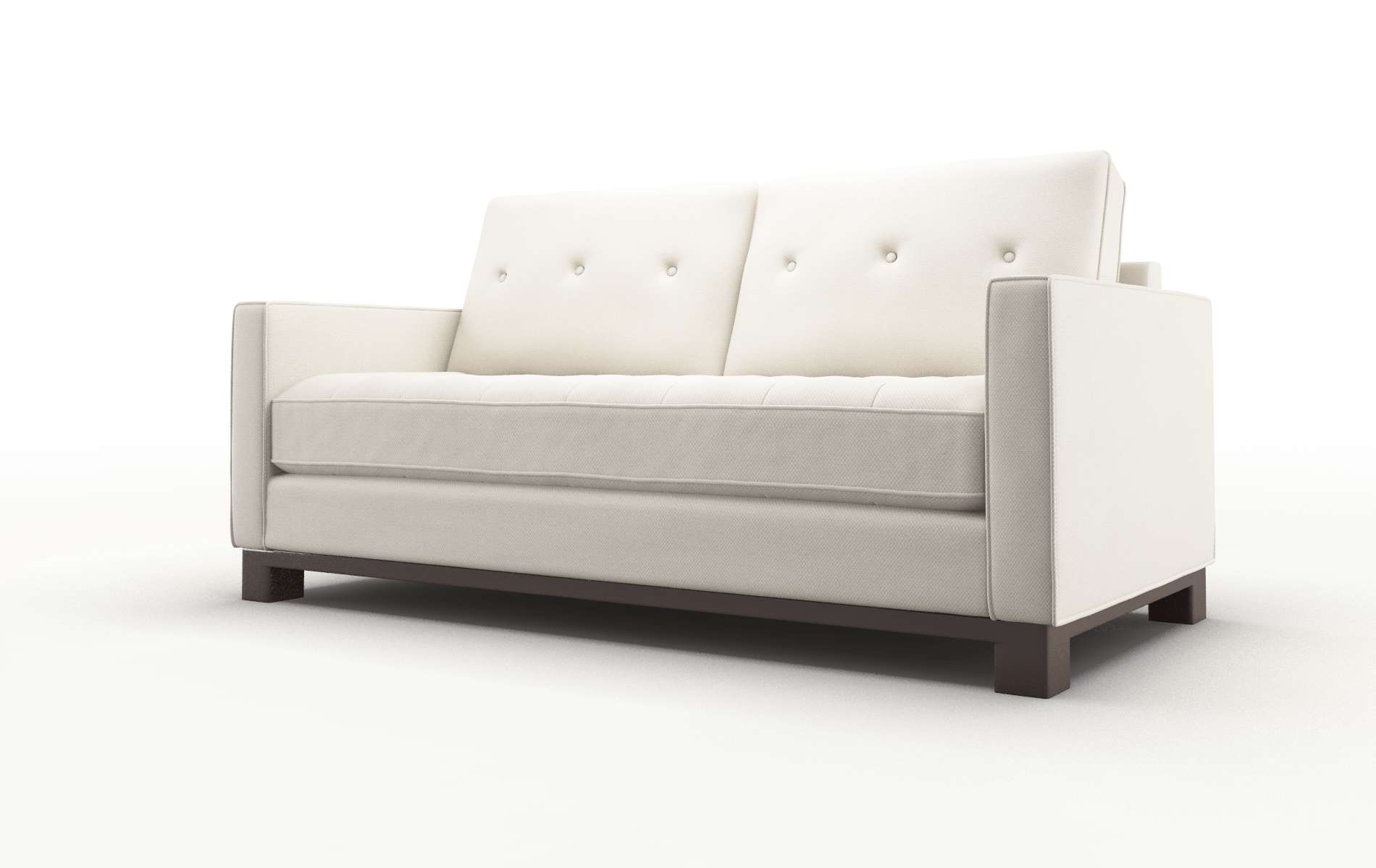 Syros Malibu Linen Sofa espresso legs 4
