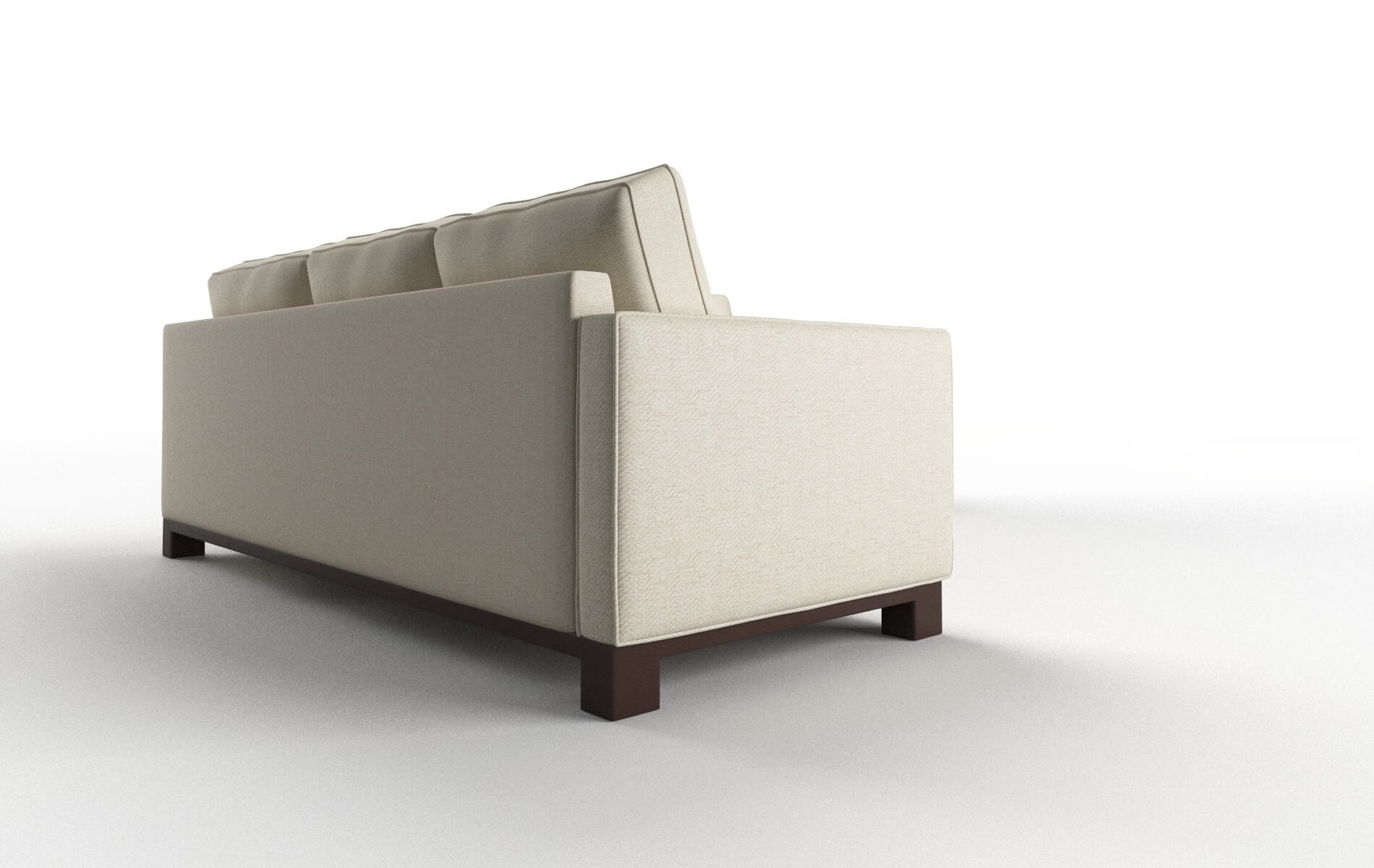 Syros Malibu Sand Sectional espresso legs 3