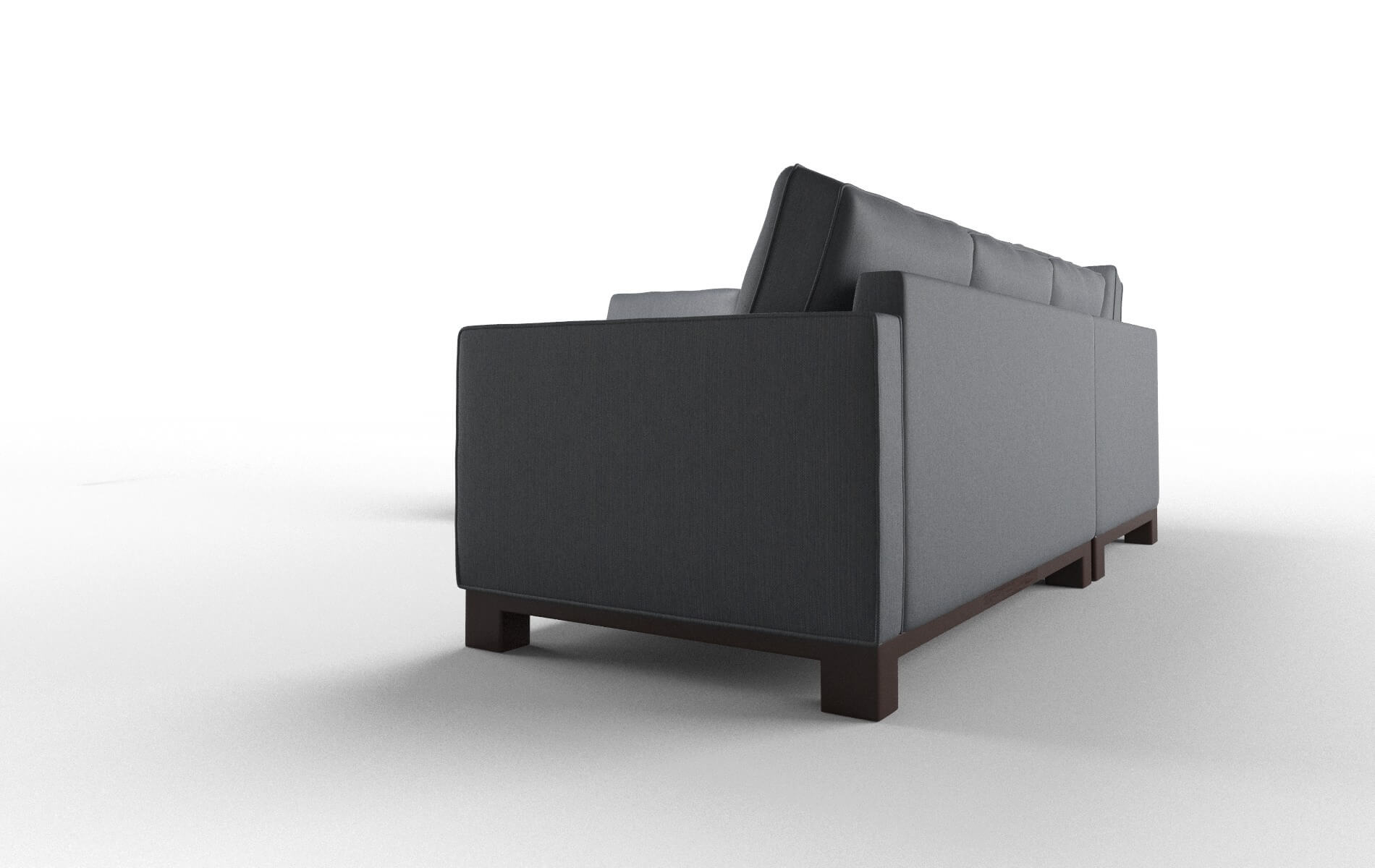 Syros Malibu Sea Sectional espresso legs 4