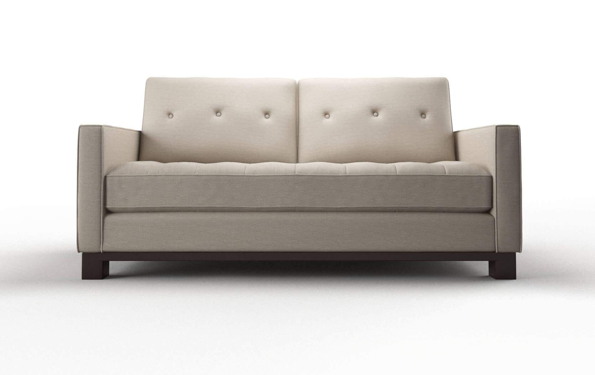 Syros Naples Almond Sofa espresso legs 1