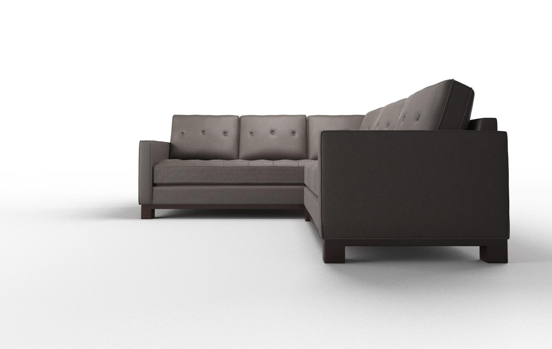 Syros Naples Graphite Sectional espresso legs 5