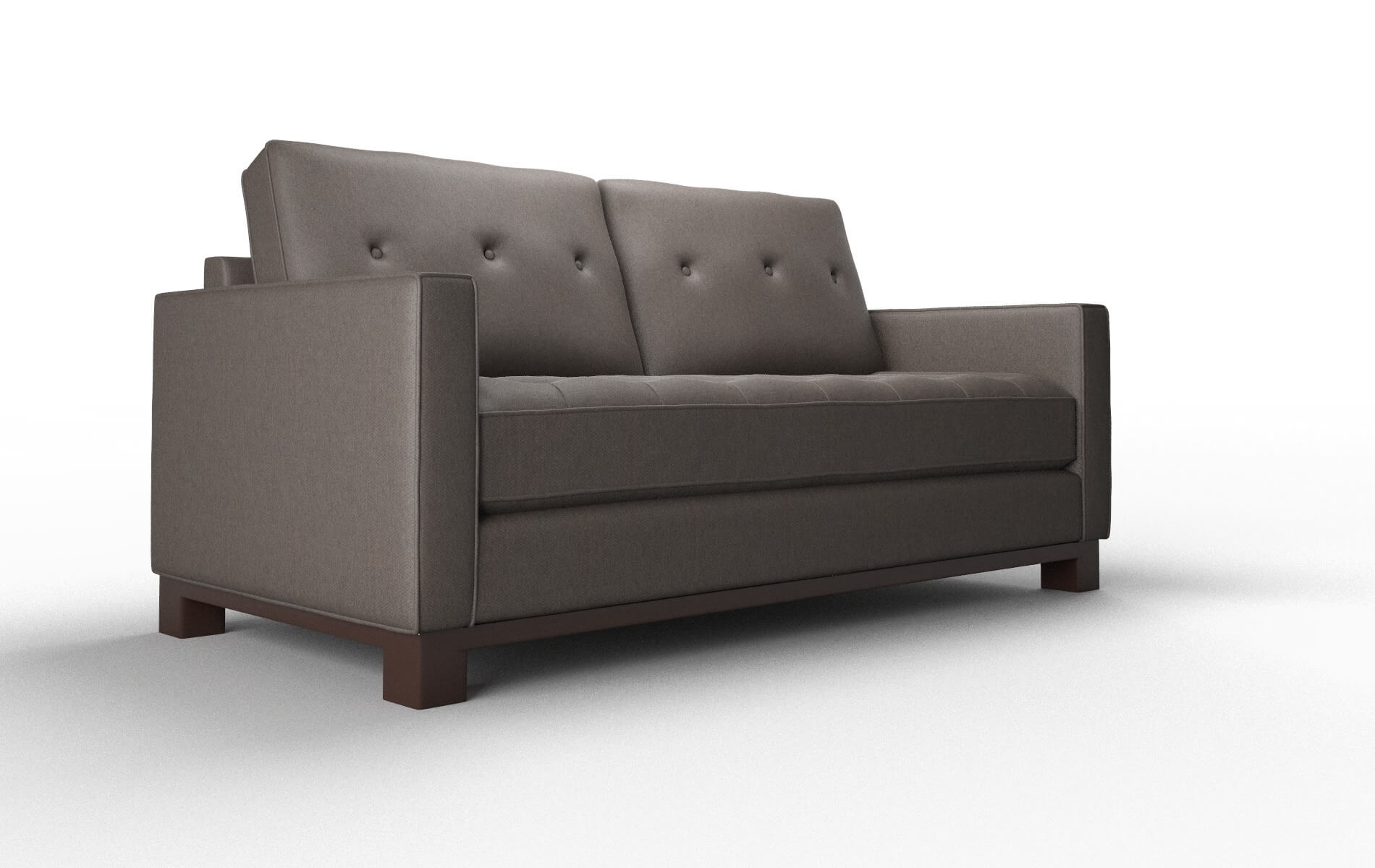Syros Naples Graphite Sofa espresso legs 2