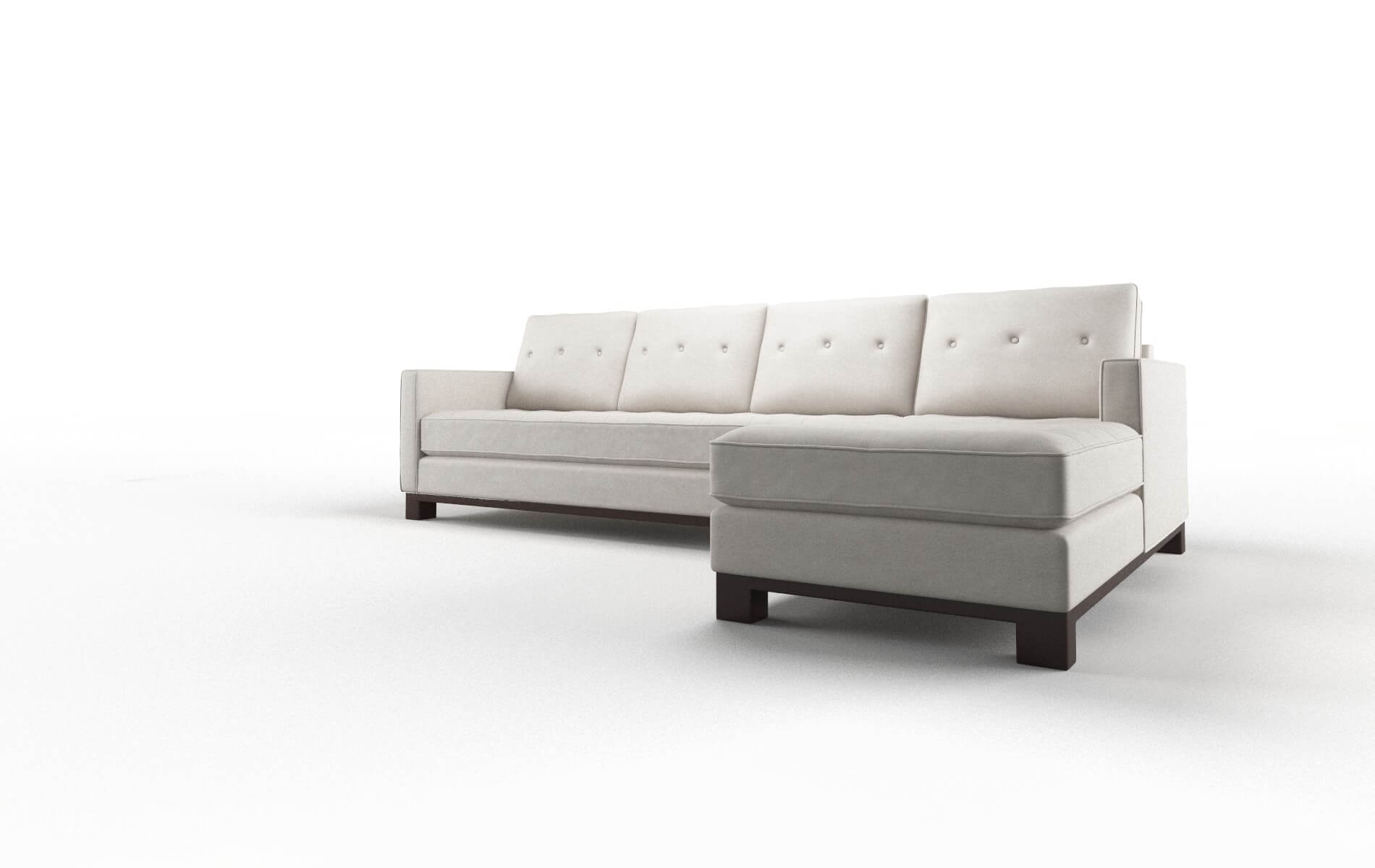Syros Noble Grey Panel espresso legs 4
