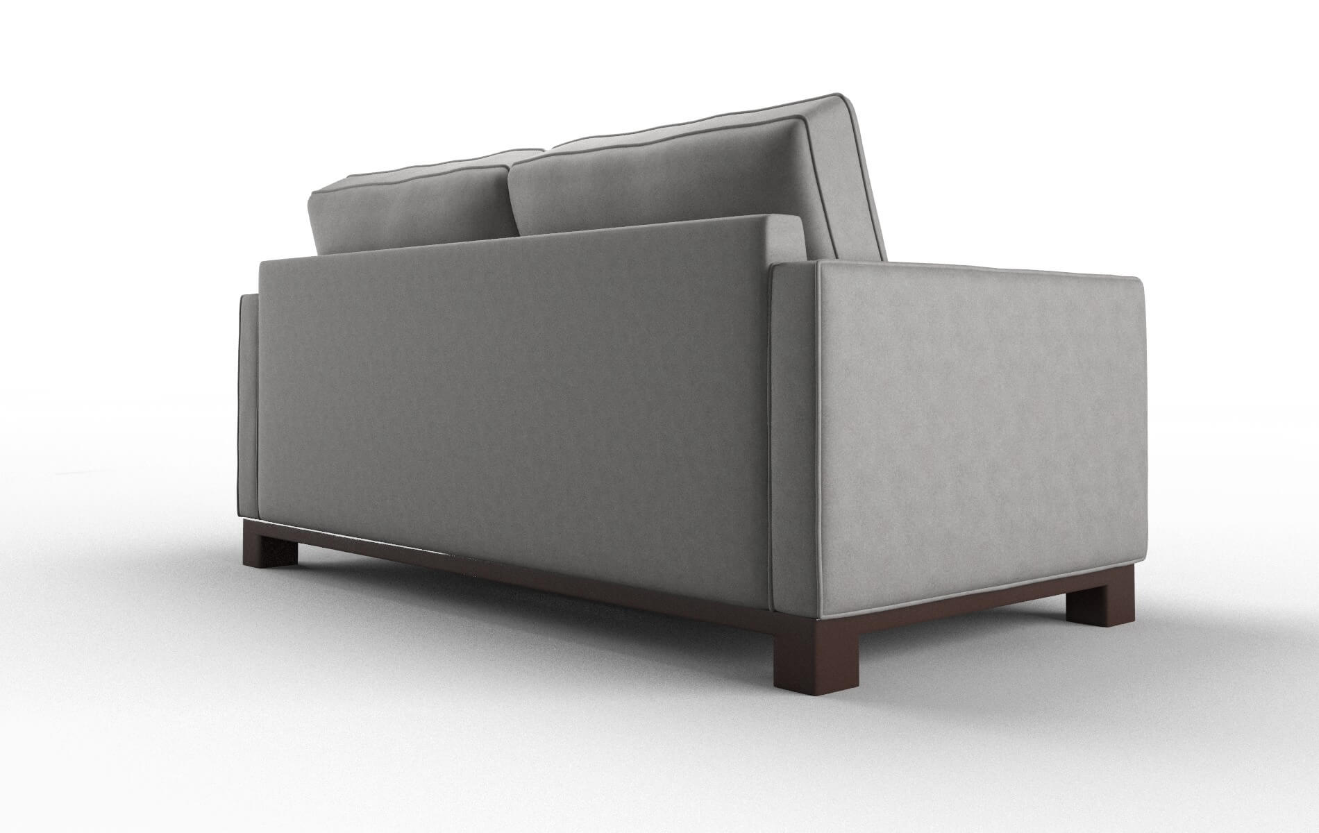 Syros Noble Smoke Sofa espresso legs 5