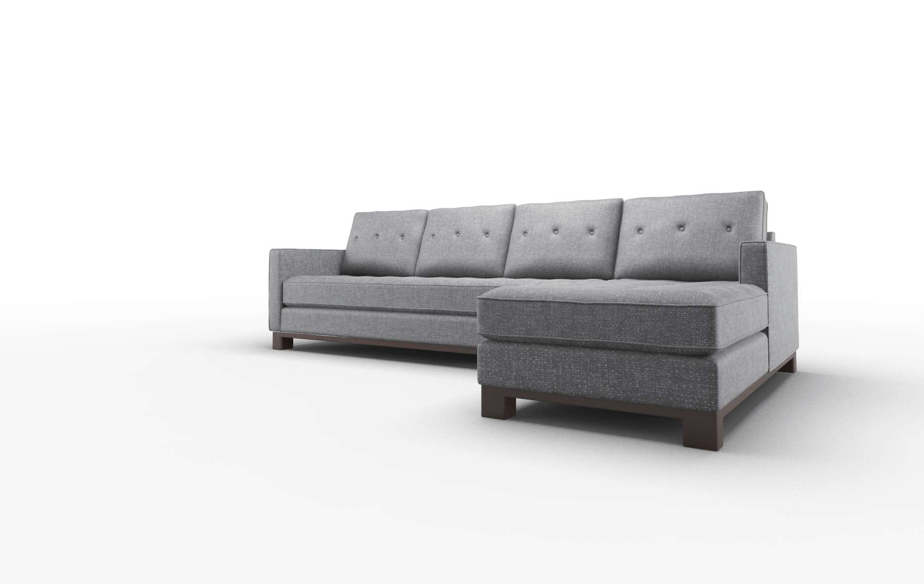 Syros Notion Graphite Panel espresso legs 4