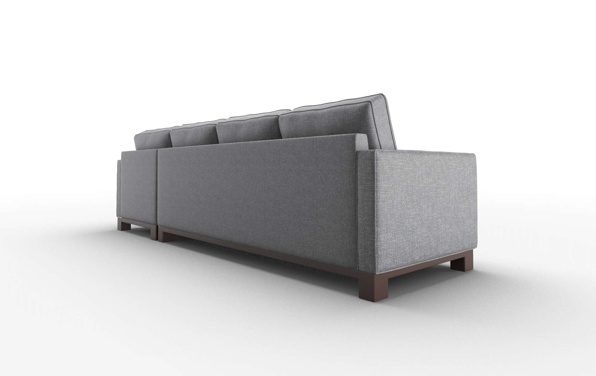 Syros Notion Graphite Panel espresso legs 5