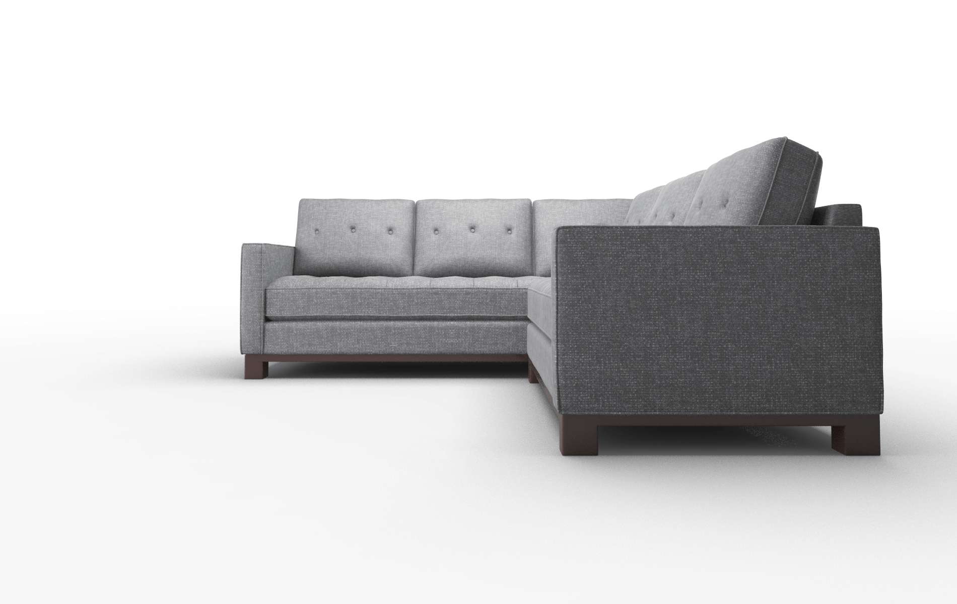 Syros Notion Graphite Sectional espresso legs 5