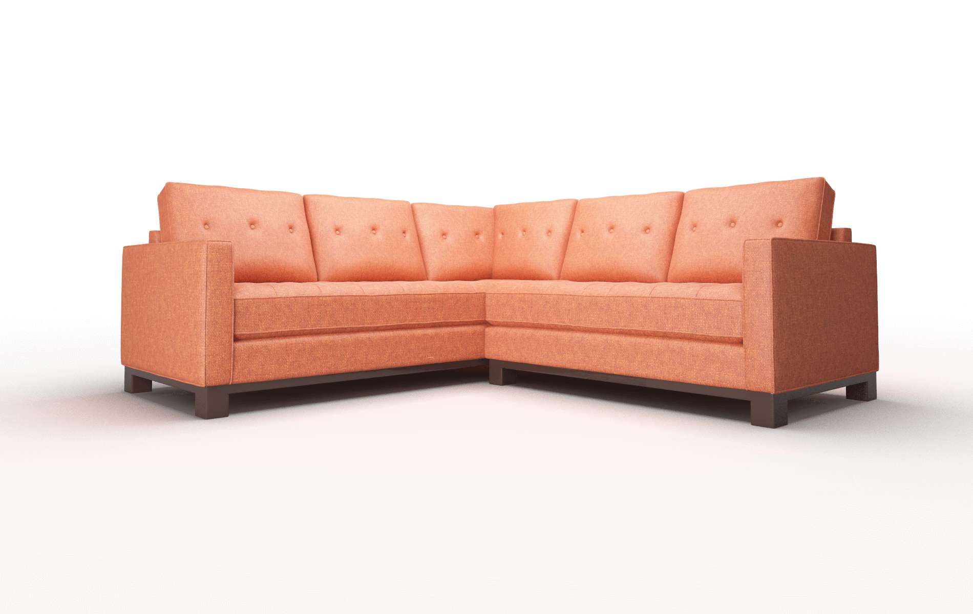 Syros Notion Tang Sectional espresso legs