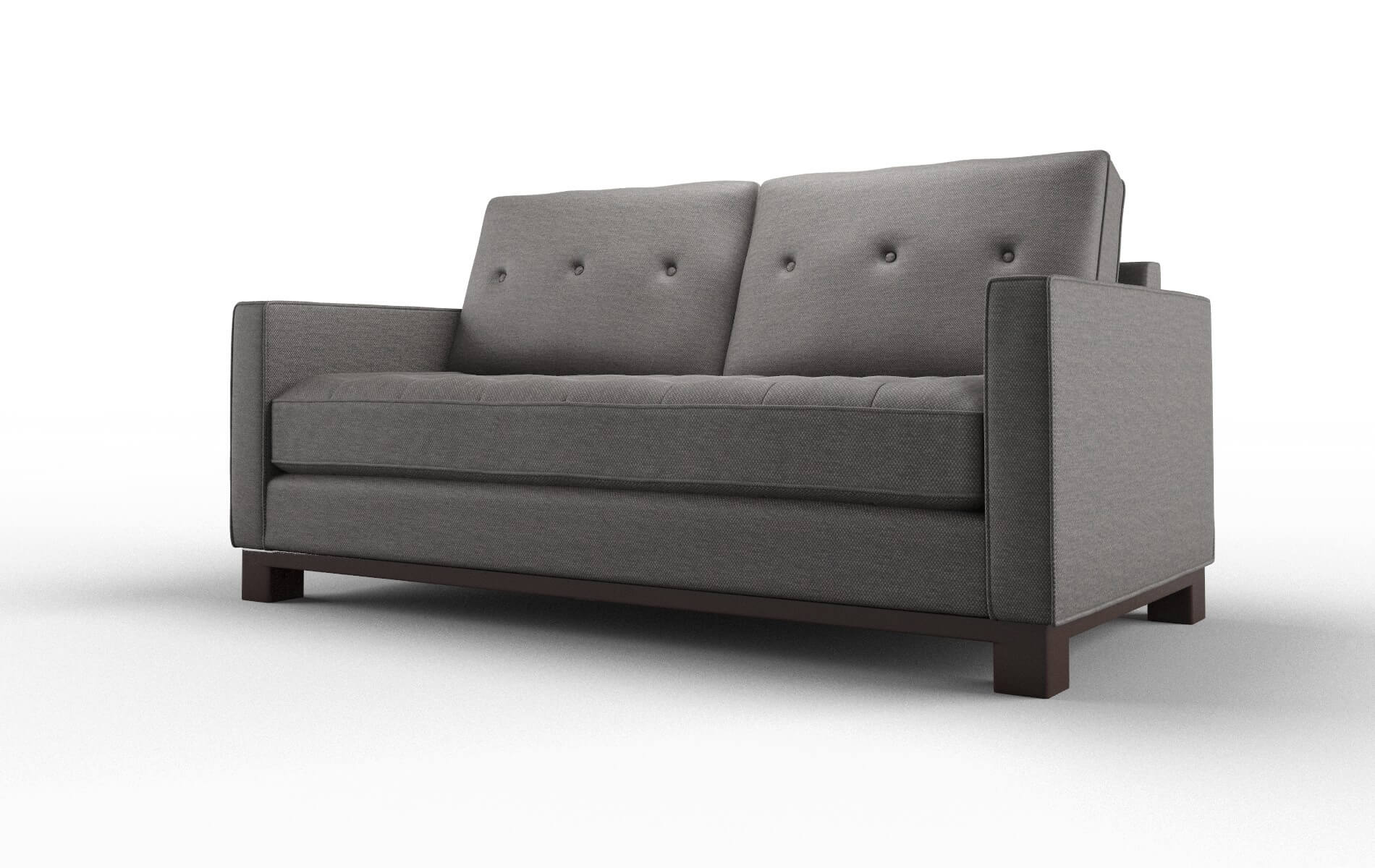 Syros Oscar Charcoal Sofa espresso legs 4