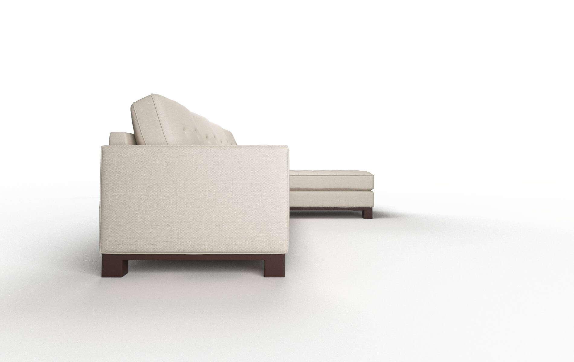 Syros Oscar Linen Panel espresso legs 3