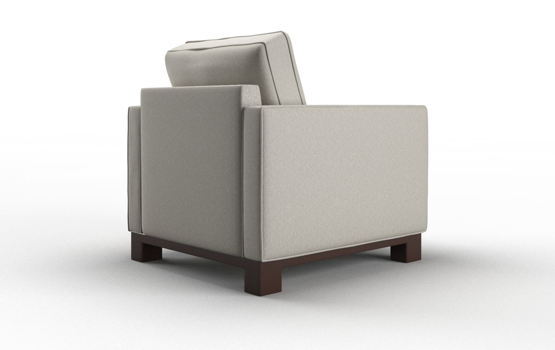 Syros Oscar Silver Chair espresso legs 5