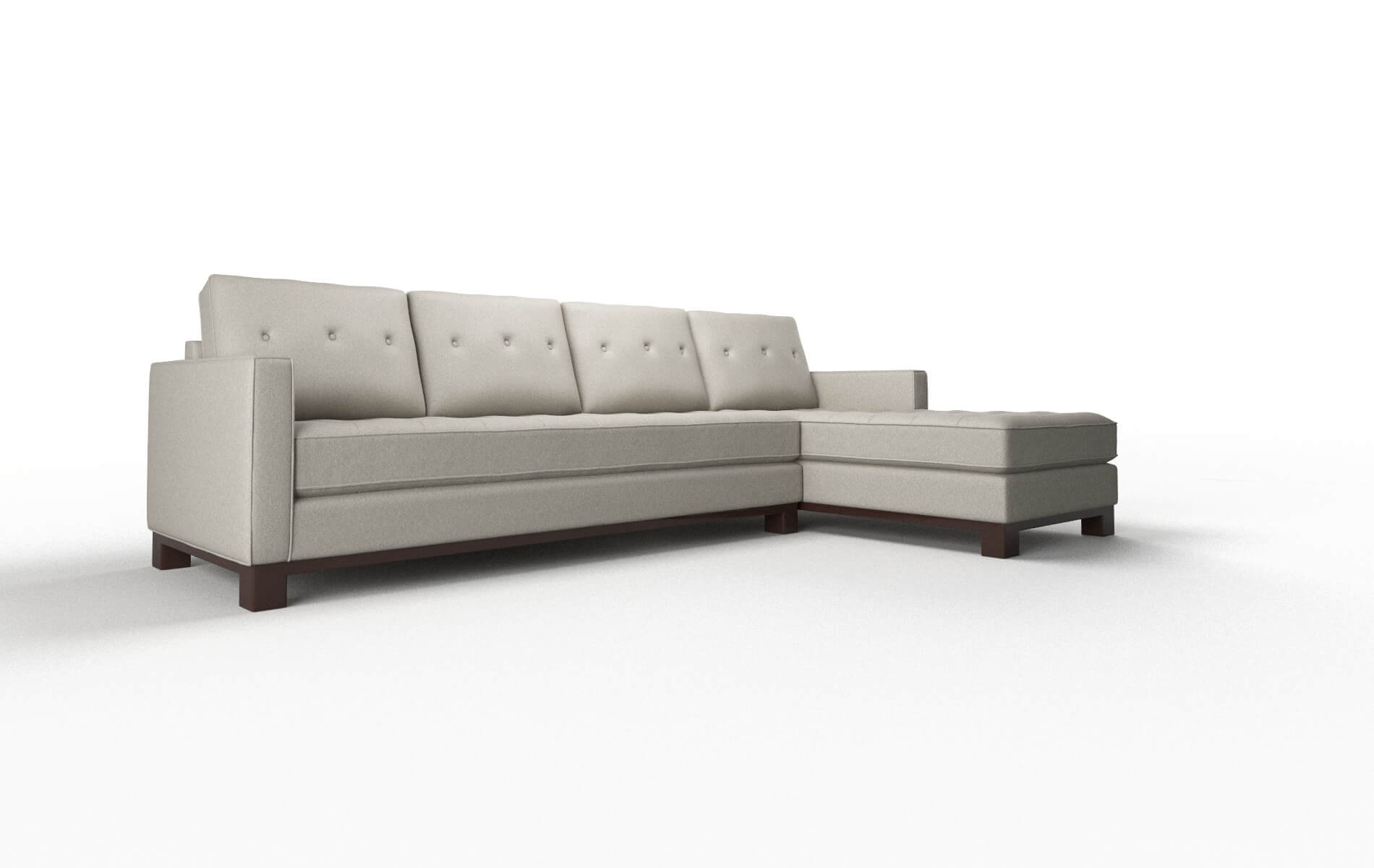 Syros Oscar Silver Panel espresso legs 2