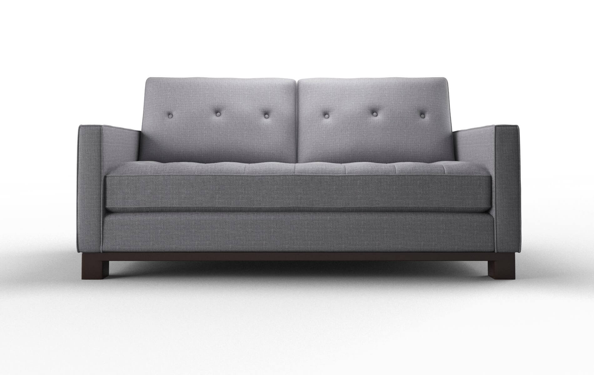 Syros Parker Ash Sofa espresso legs 1