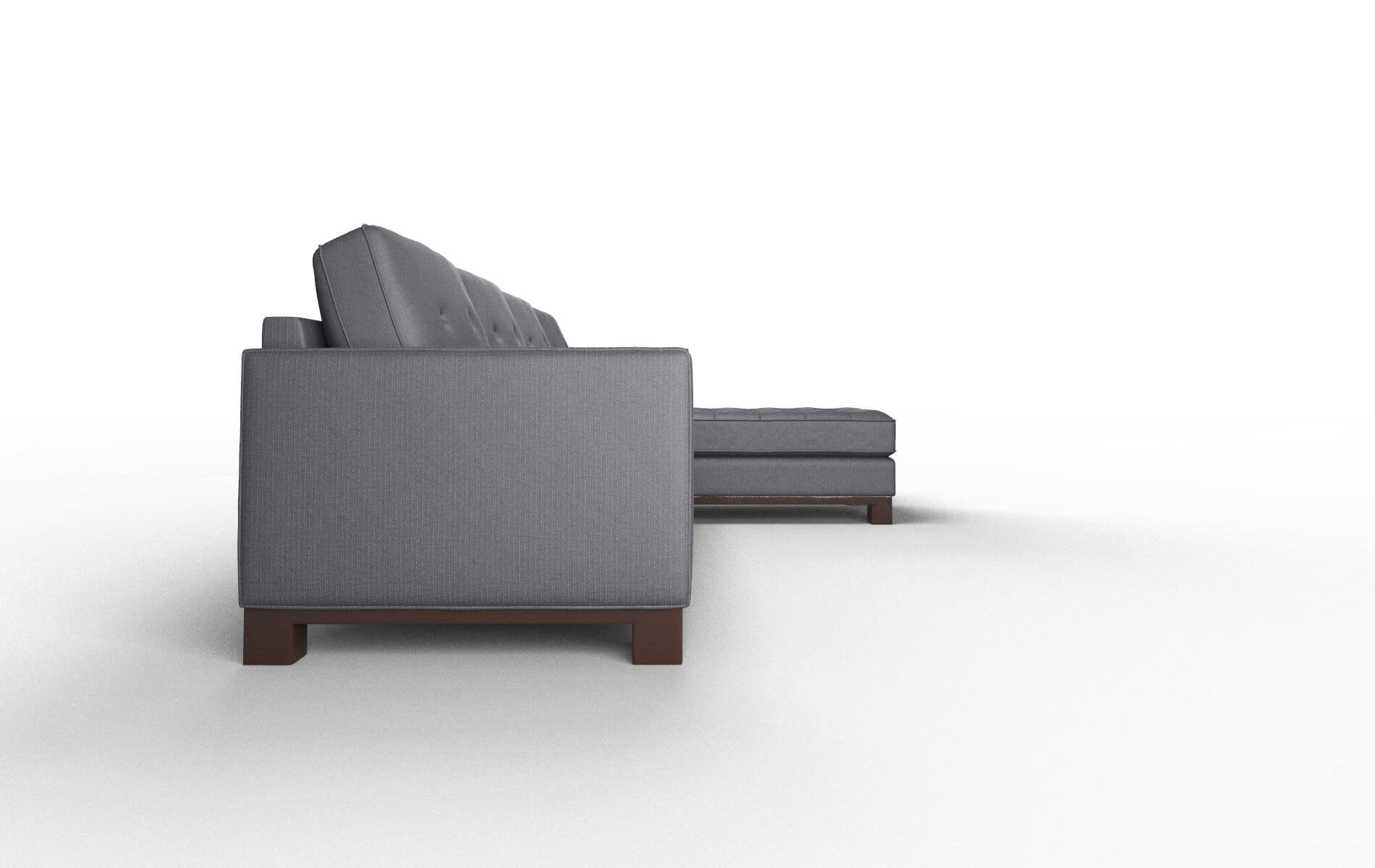 Syros Parker Charcoal Panel espresso legs 3