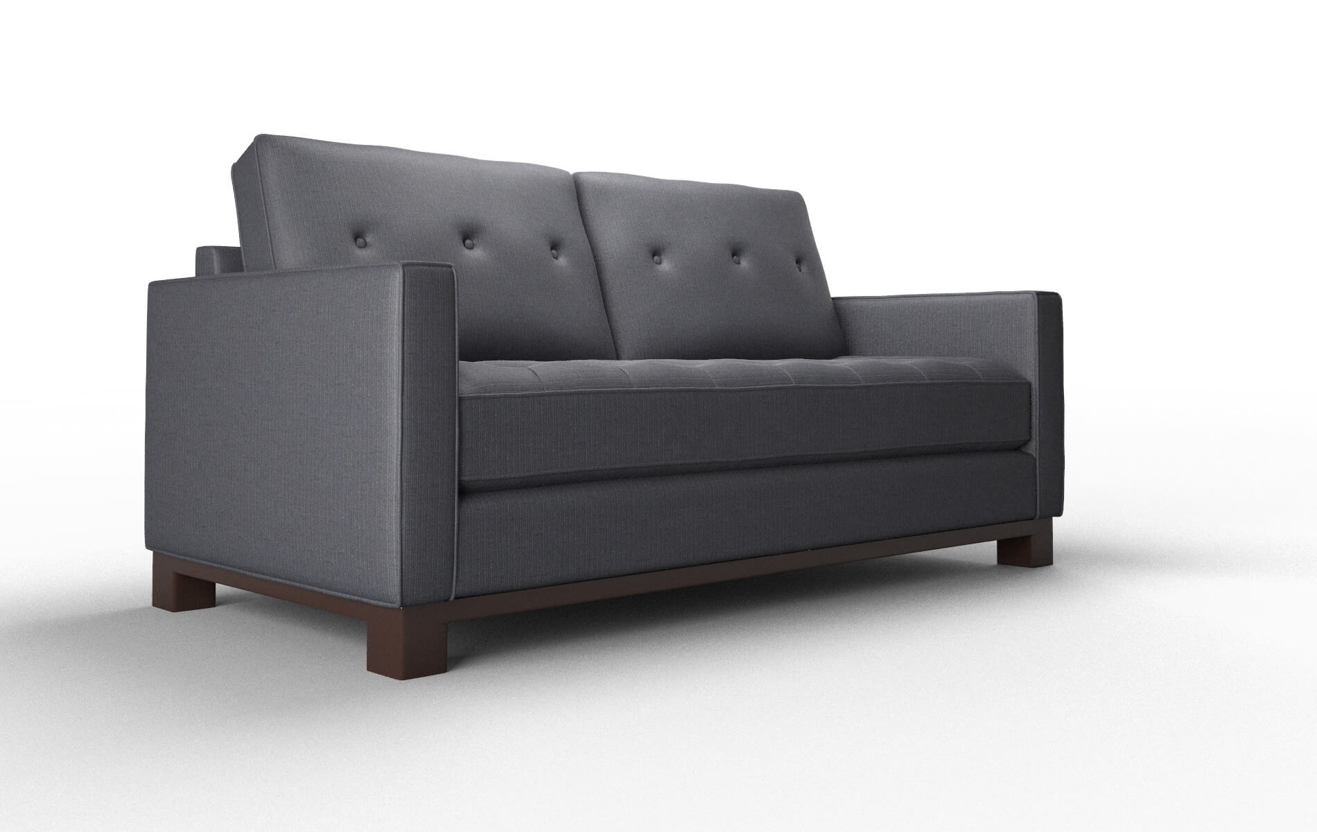 Syros Parker Midnight Sofa espresso legs 2