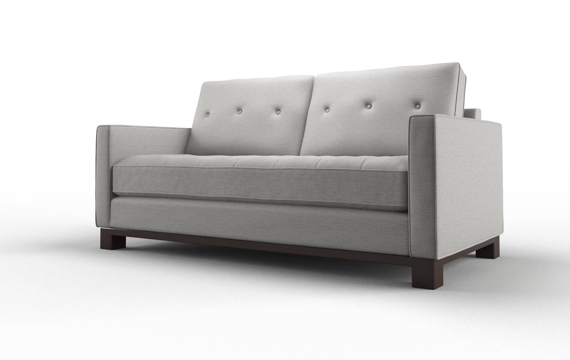 Syros Parker Silver Sofa espresso legs 4