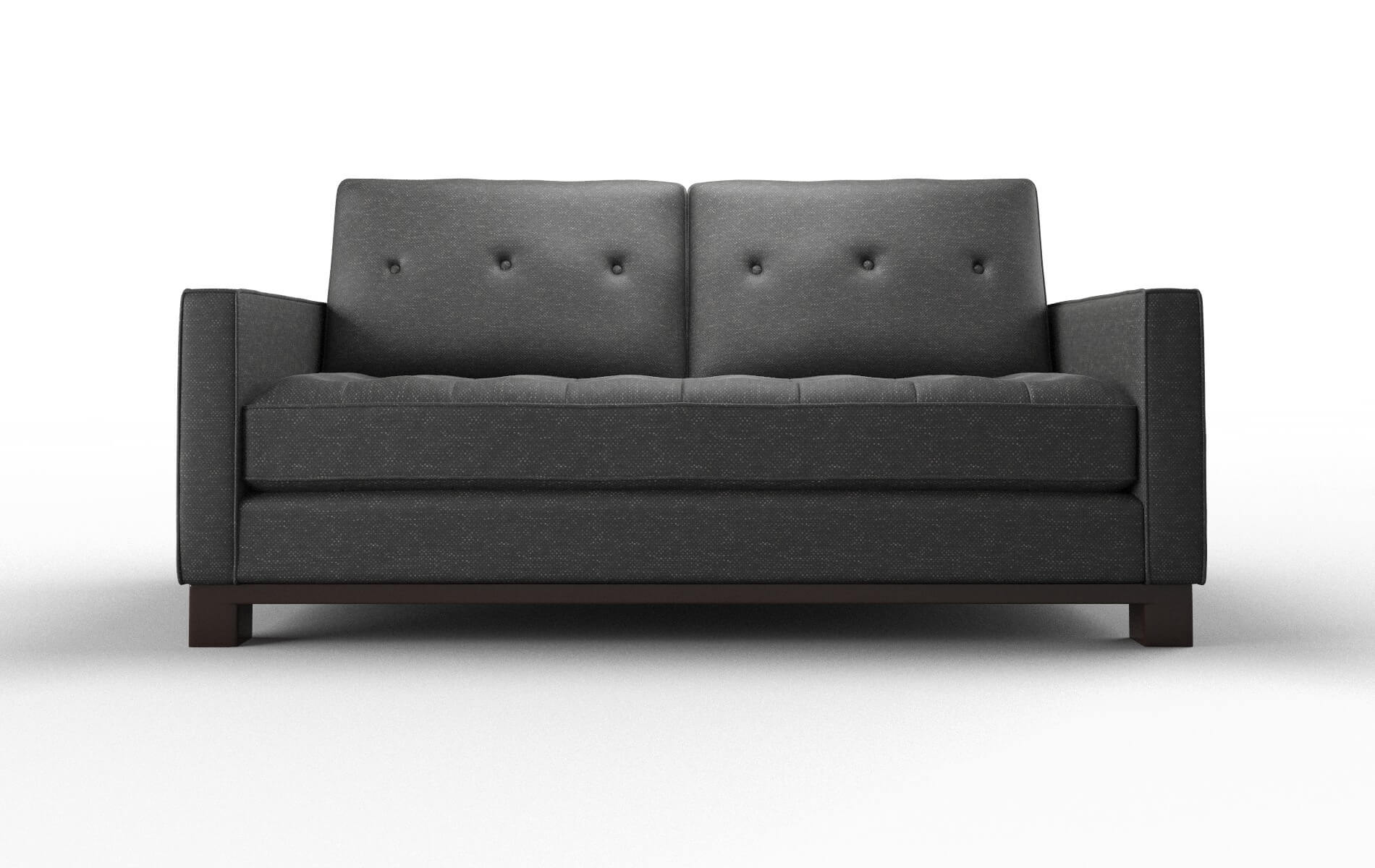 Syros Phoenix Charcoal Sofa espresso legs 1