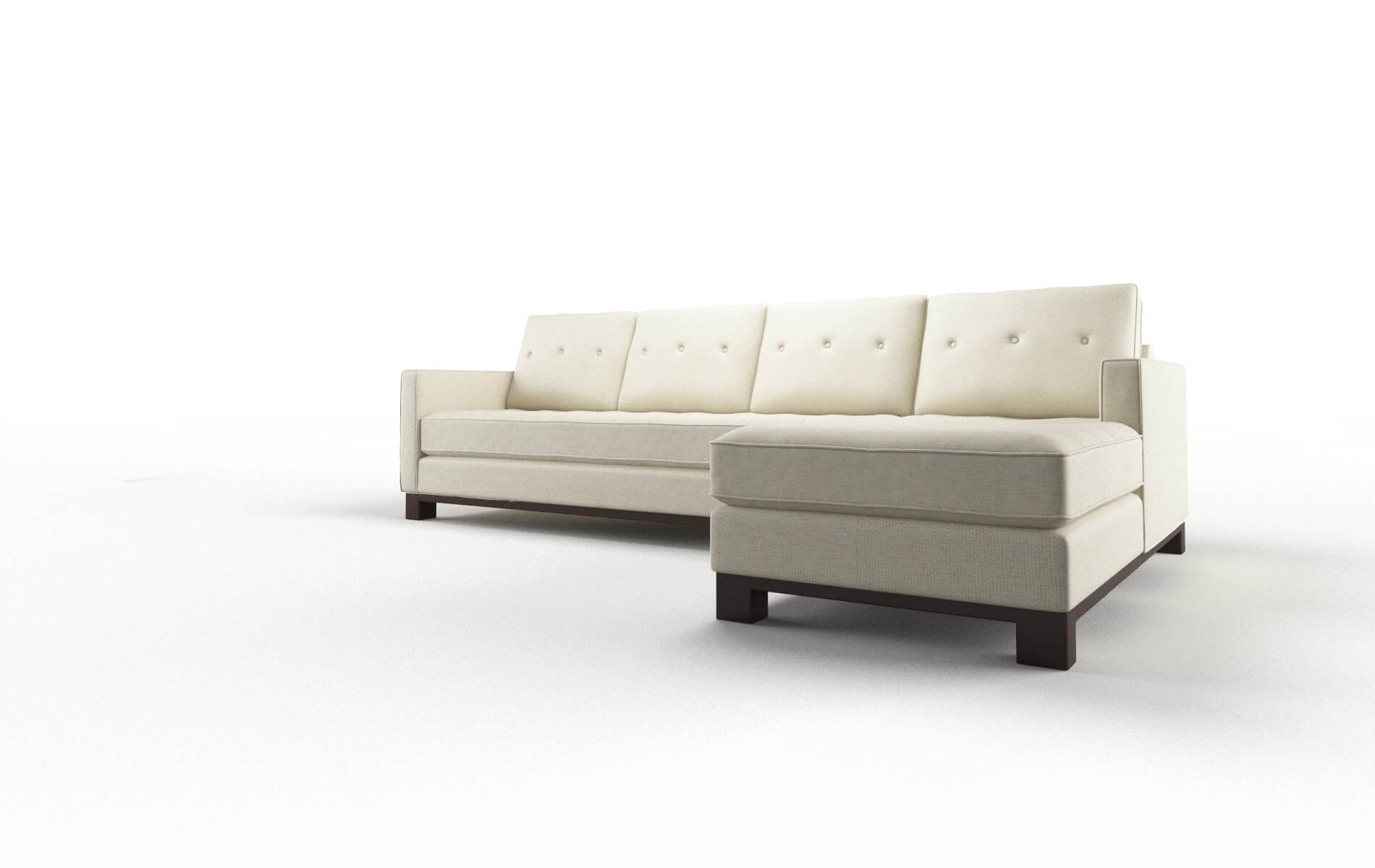 Syros Phoenix Ivory Panel espresso legs 4