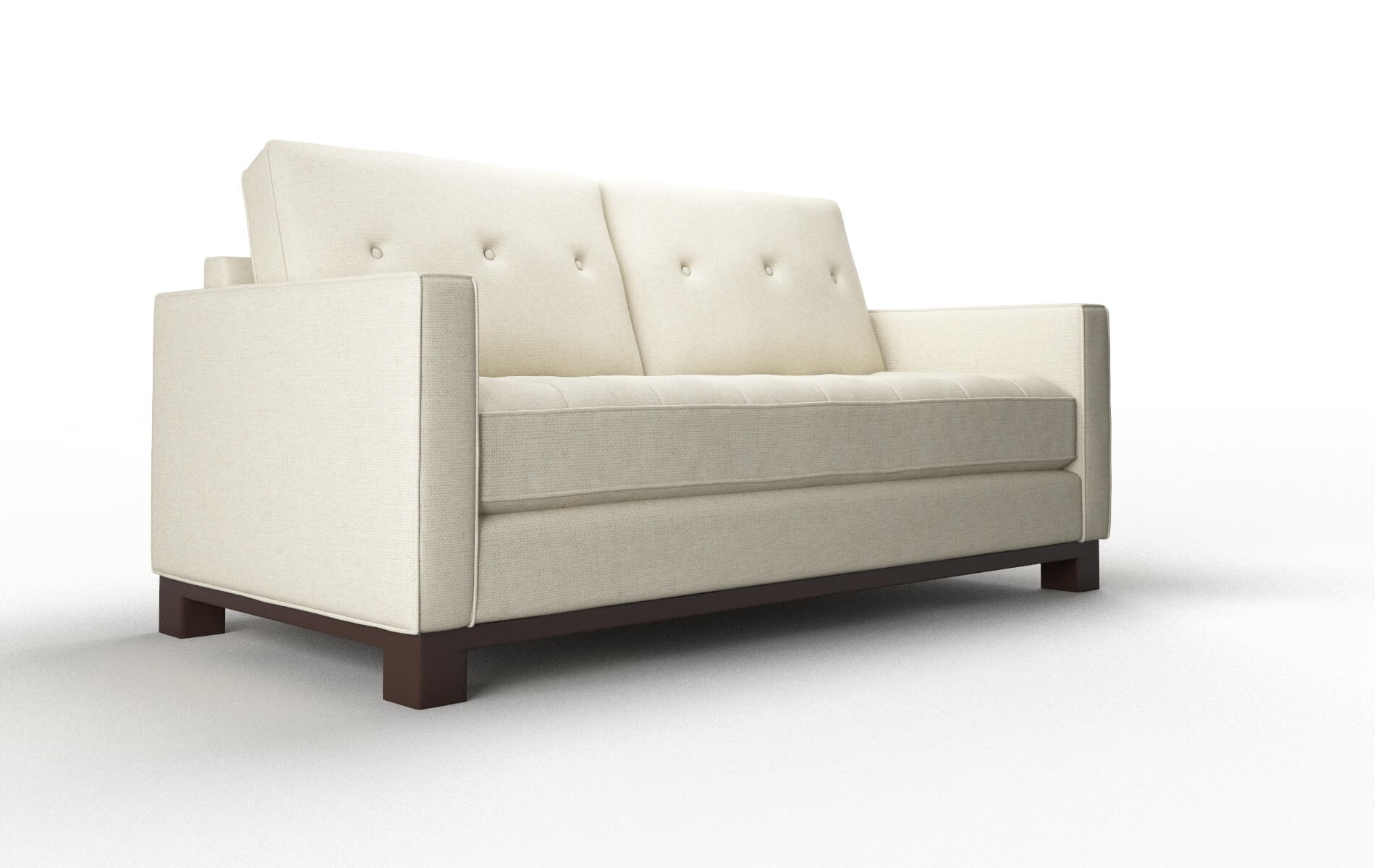 Syros Phoenix Ivory Sofa espresso legs 2