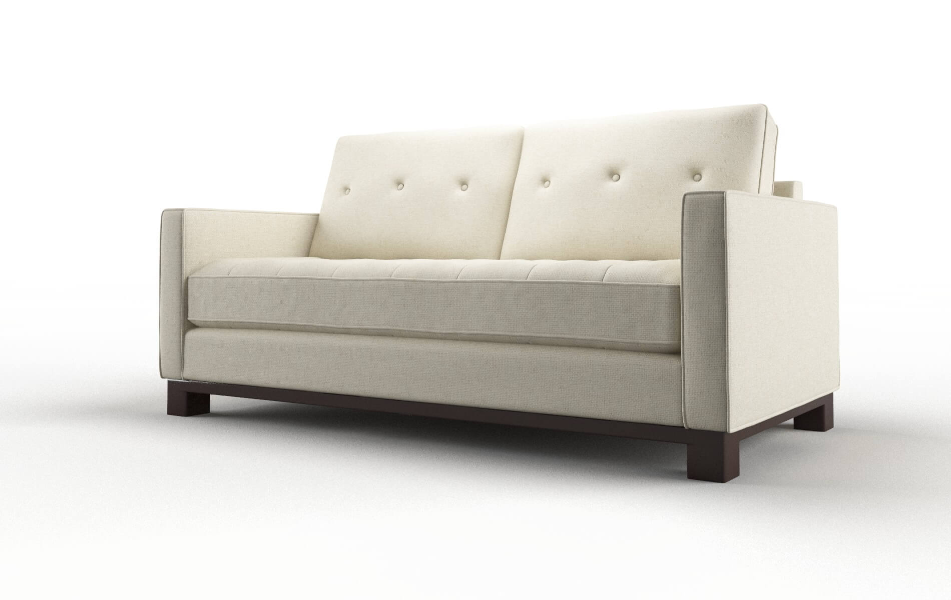 Syros Phoenix Ivory Sofa espresso legs 4