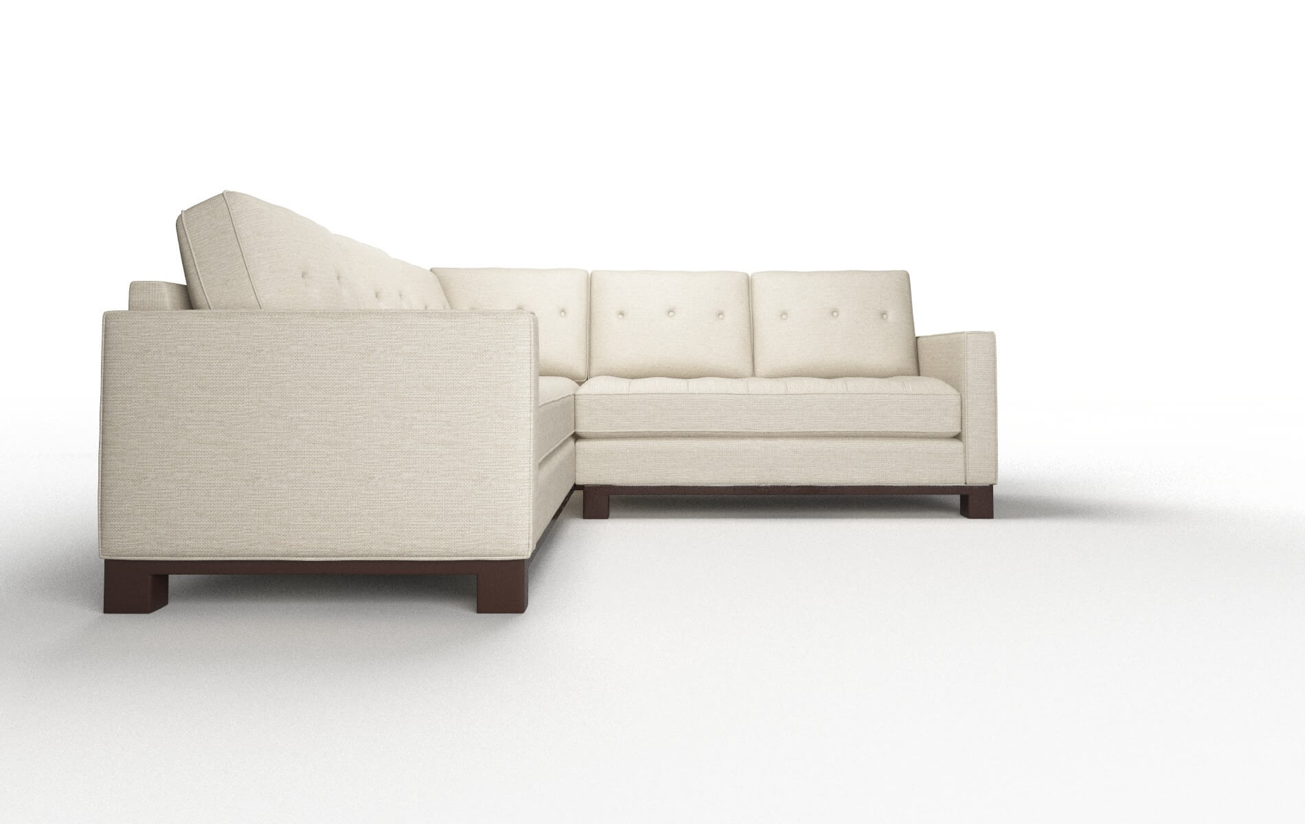 Syros Prime Dusk Sectional espresso legs 2