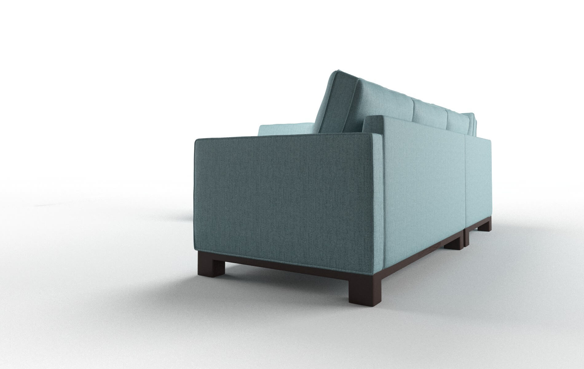 Syros Prisma Rainfall Sectional espresso legs 4