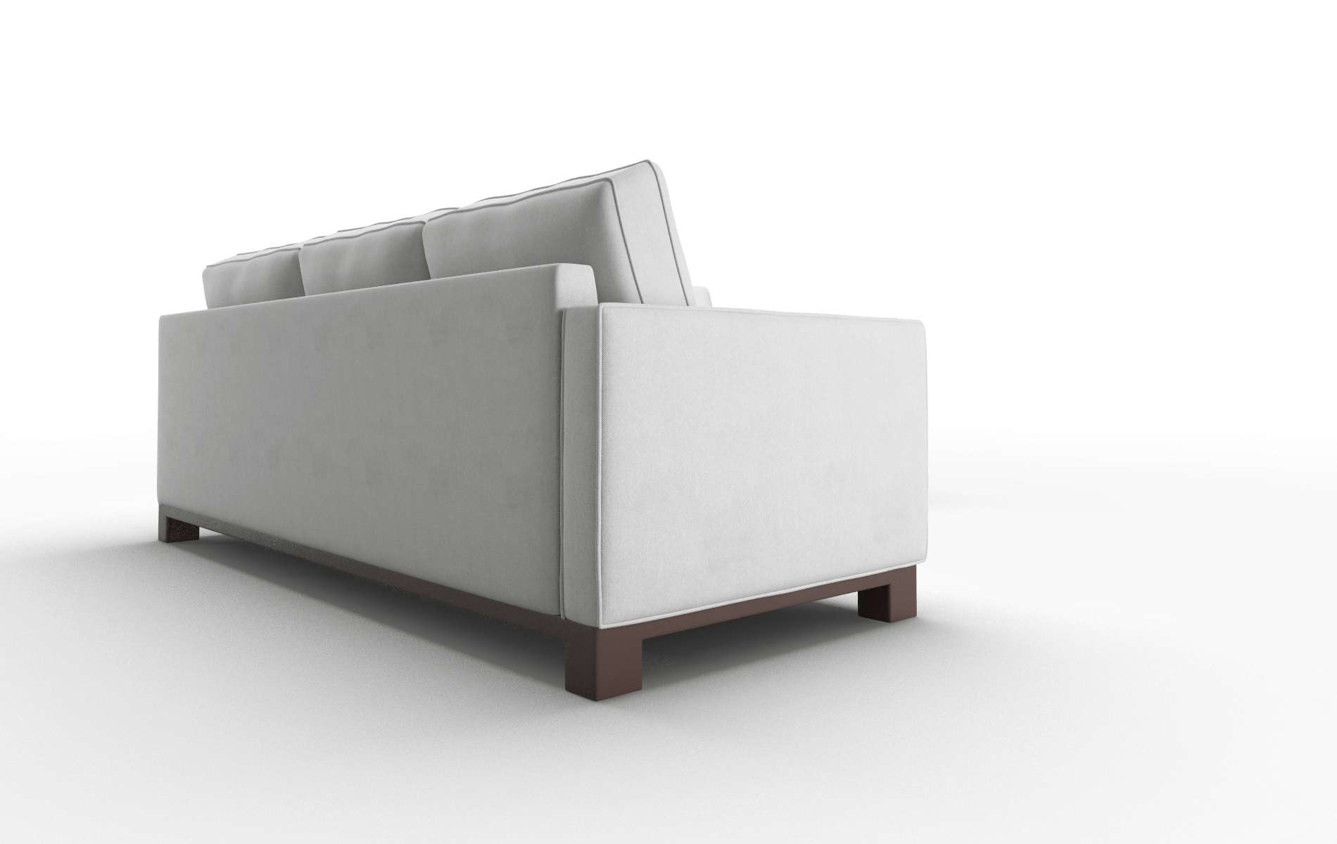 Syros Prisma Steam Sectional espresso legs 3