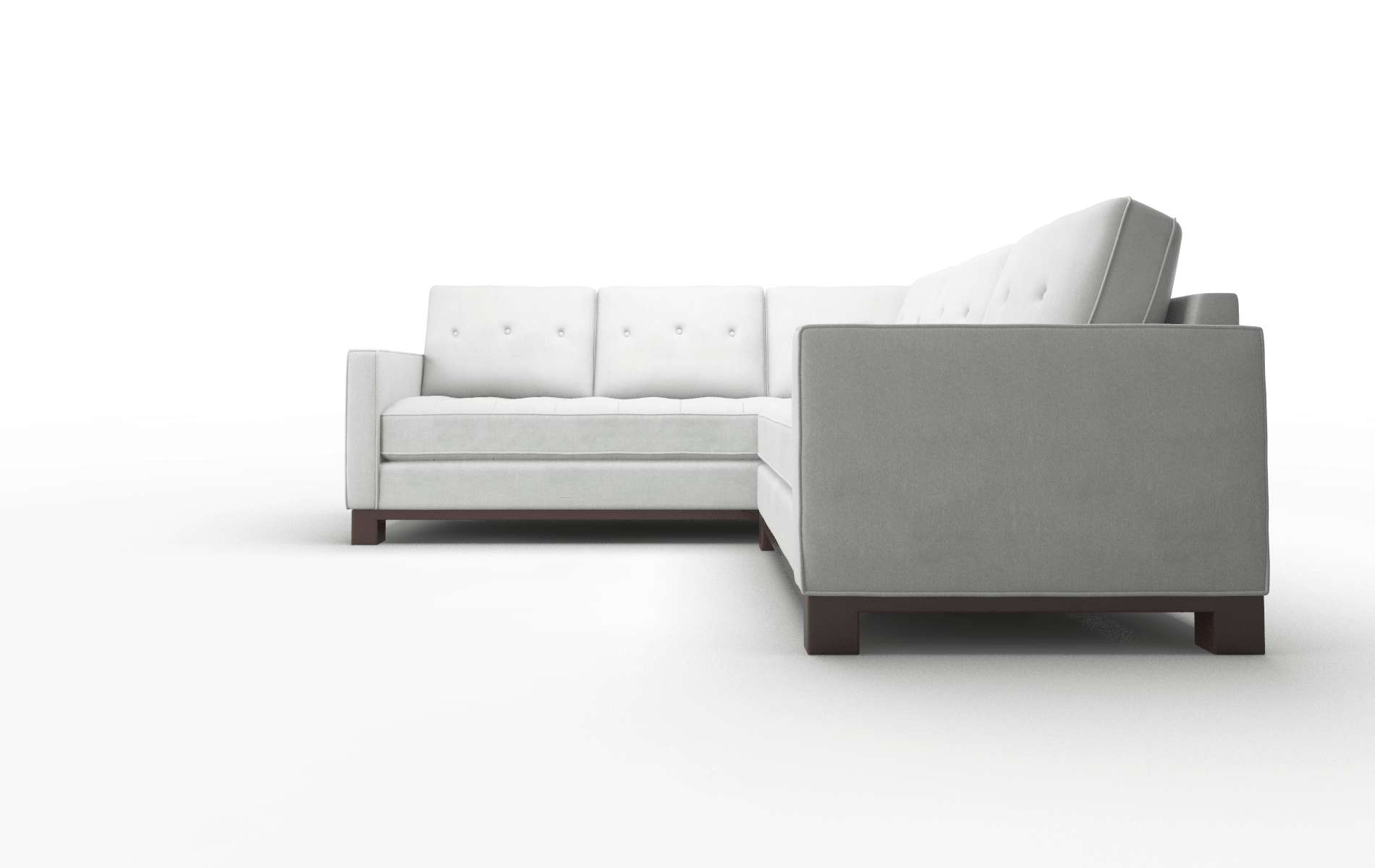 Syros Prisma Steam Sectional espresso legs 5