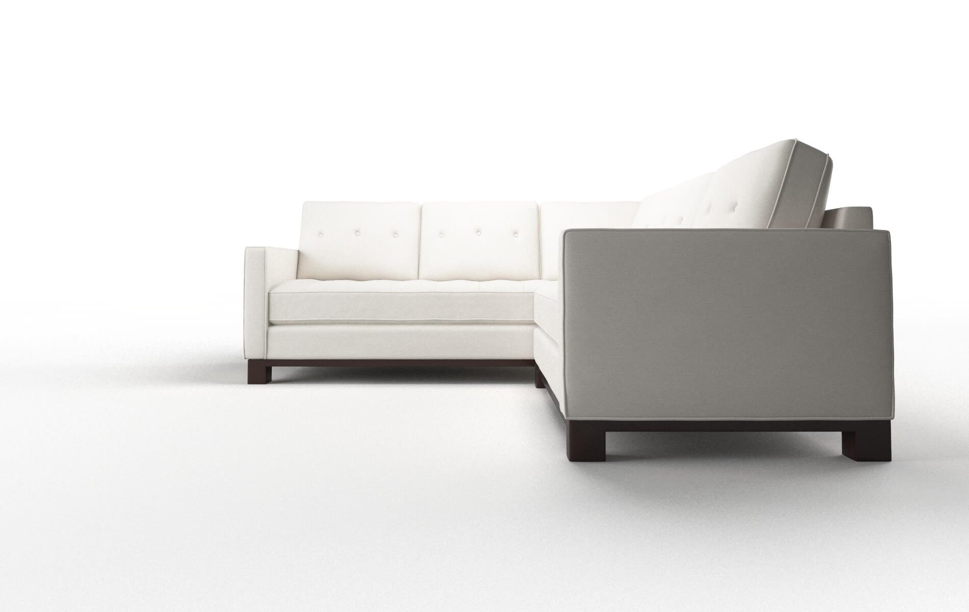 Syros Redondo Pearl Sectional espresso legs 5
