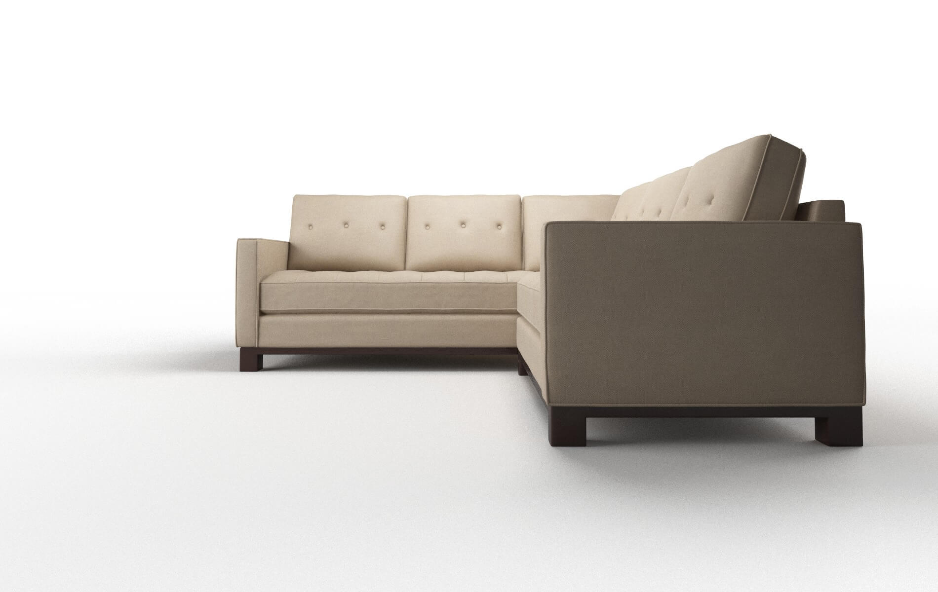 Syros Rocket Cappuccino Sectional espresso legs 5