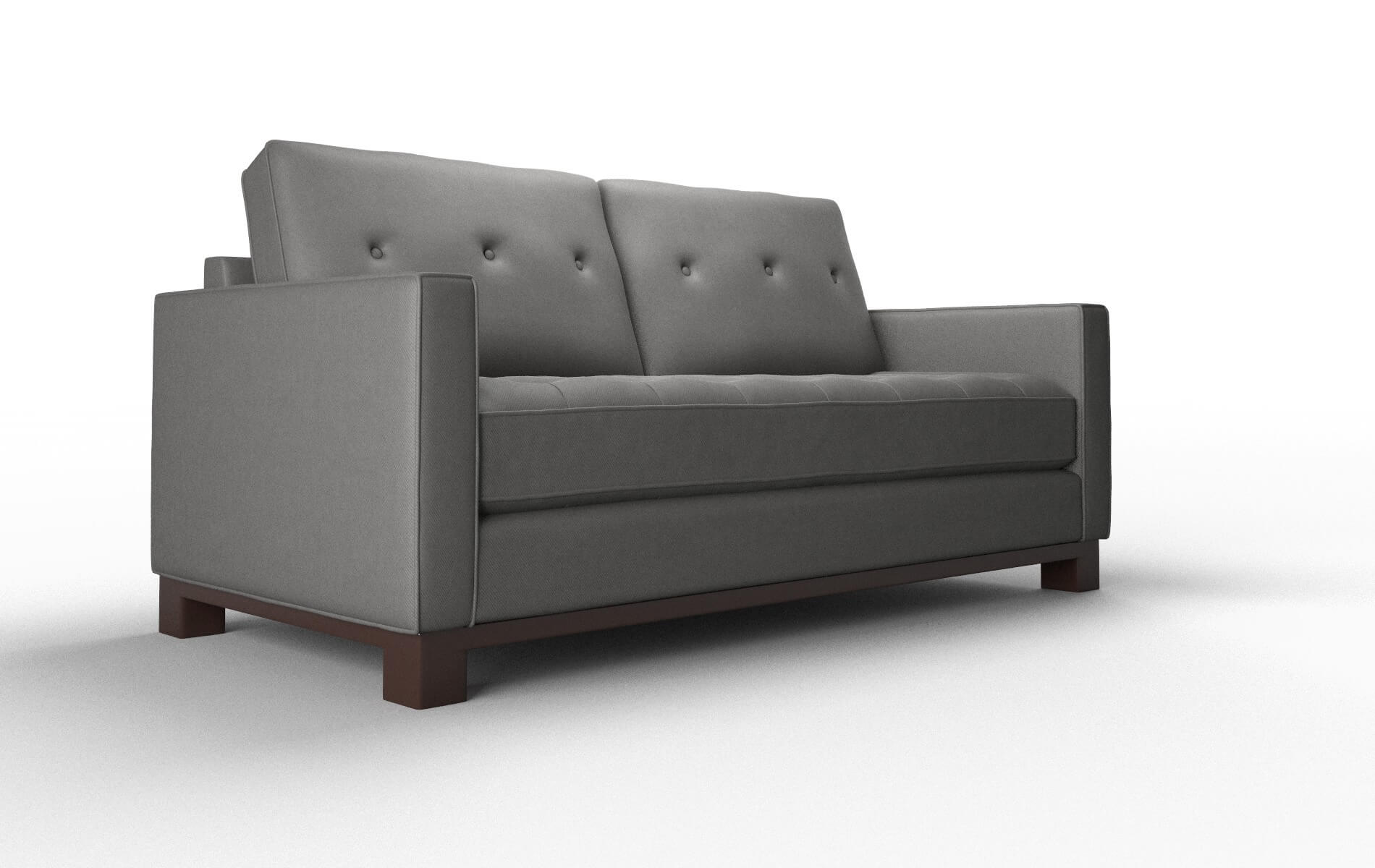 Syros Rocket Charcoal Sofa espresso legs 2