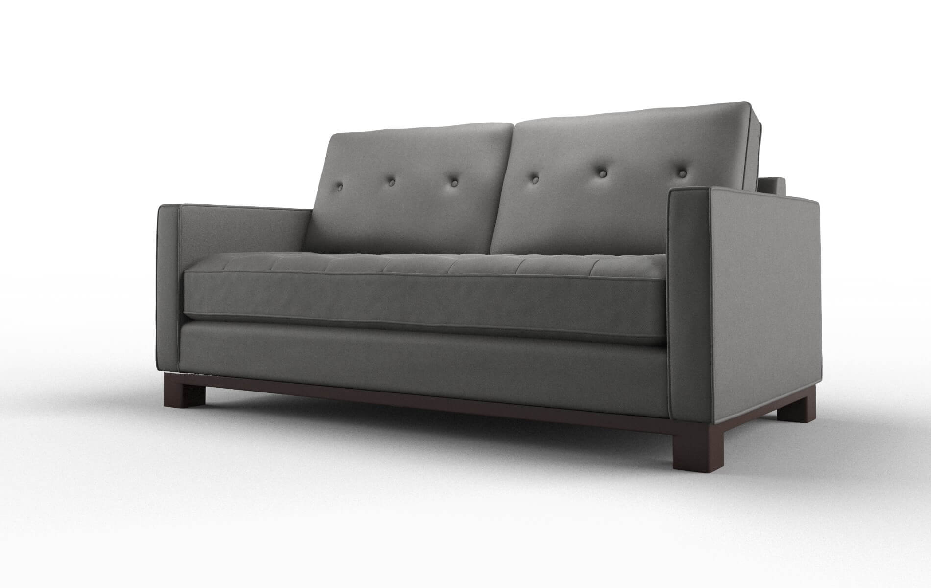 Syros Rocket Charcoal Sofa espresso legs 4