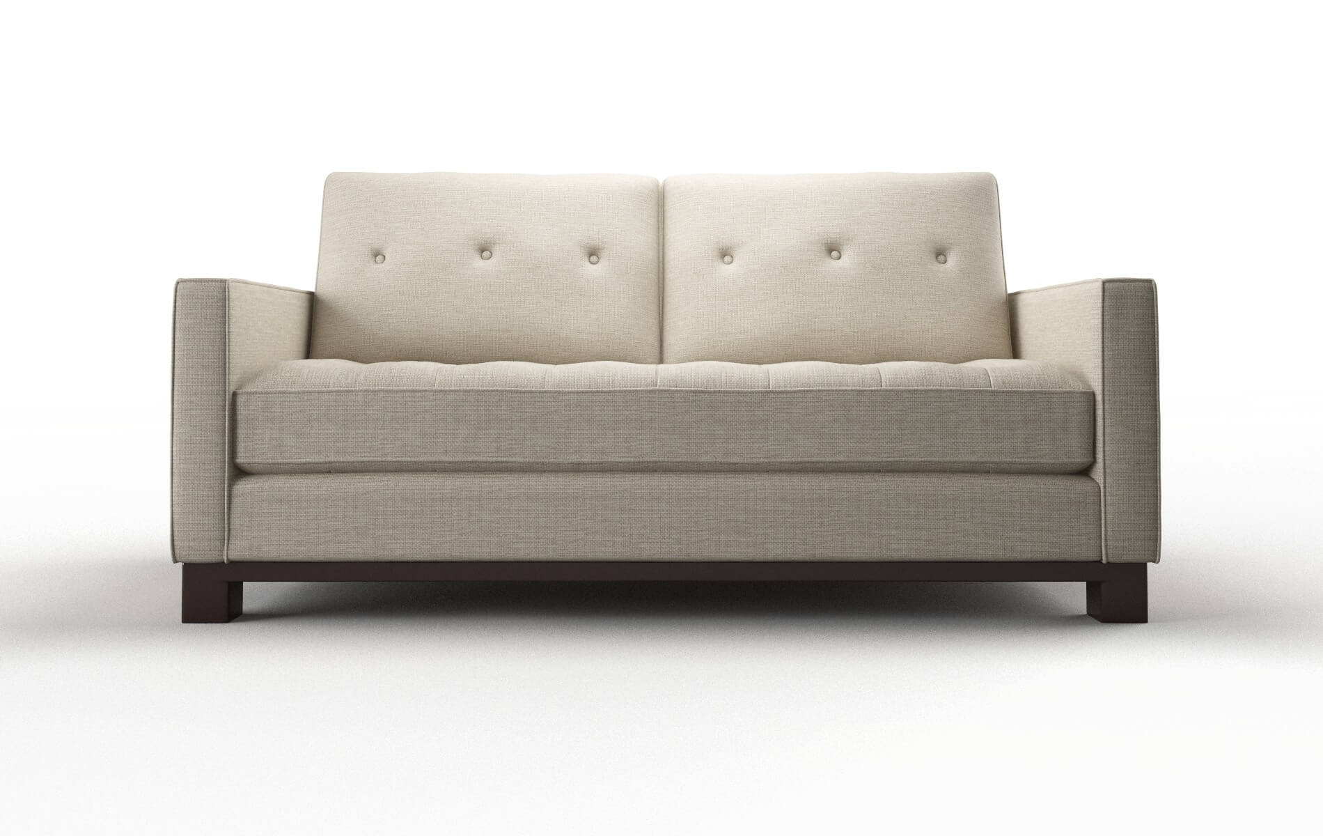 Syros Rocket dove Sofa Espresso Legs  1