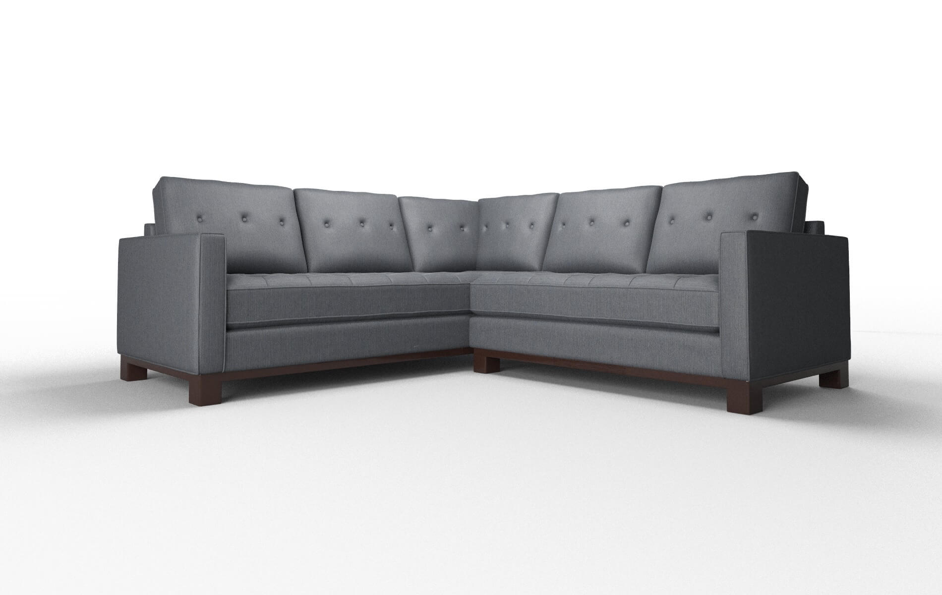 Syros Rocket eclipse Sectional Espresso Legs  1