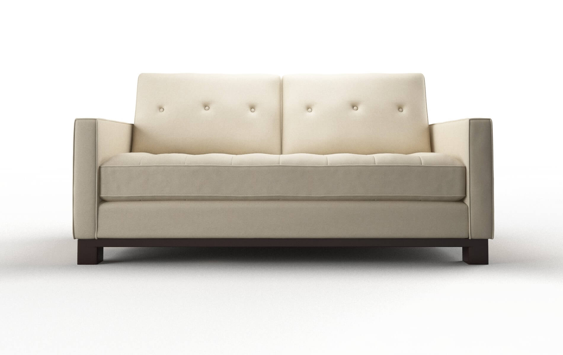 Syros Rocket Sand Sofa espresso legs 1