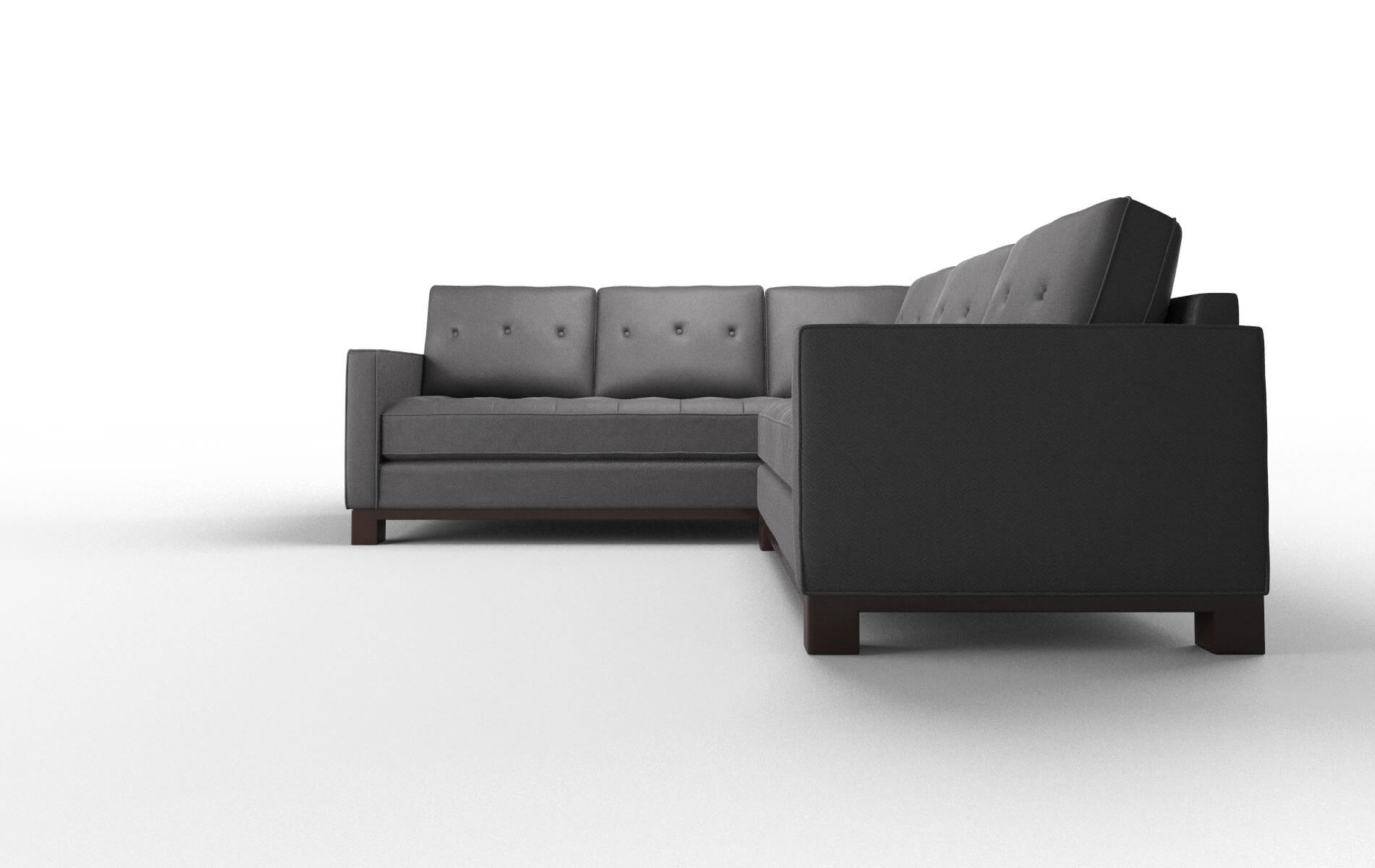 Syros Royale Eclipse Sectional espresso legs 5