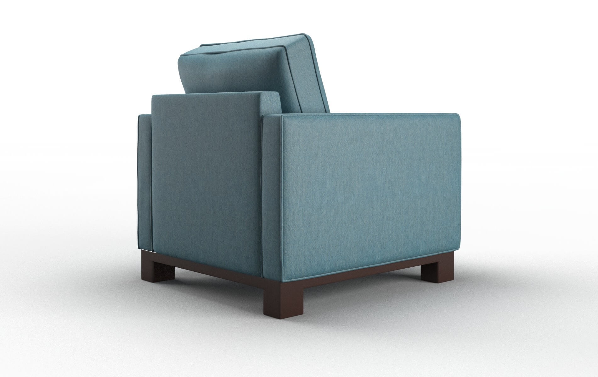 Syros Royale Electric_blue Chair espresso legs 5