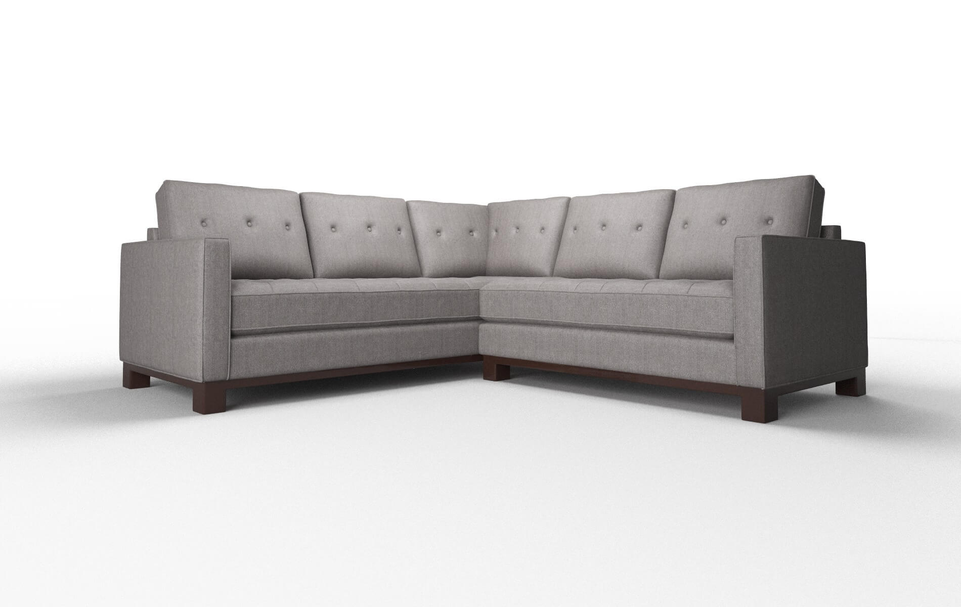 Syros Sasha Granite Sectional espresso legs 1