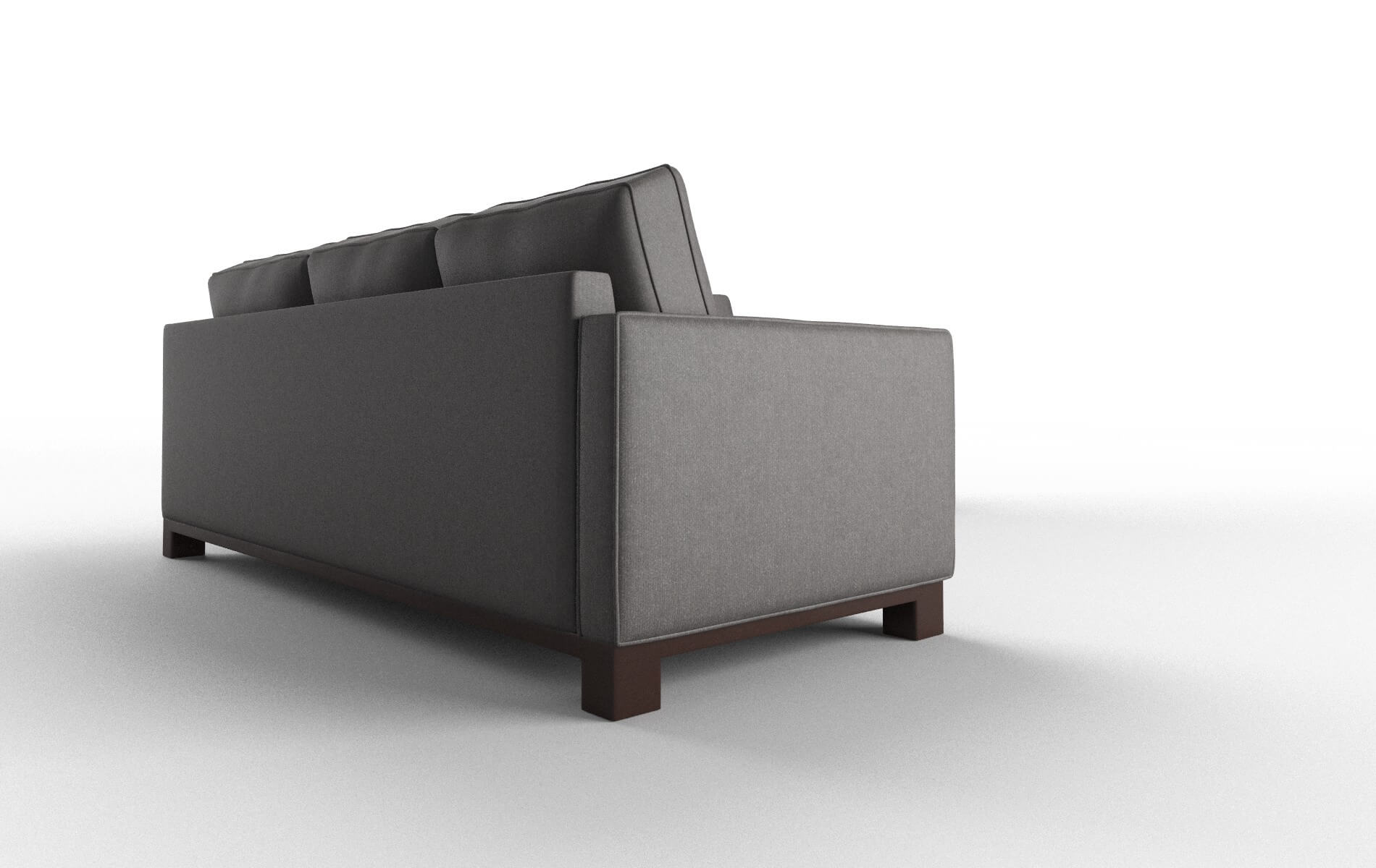 Syros Sasha Grey Sectional espresso legs 3