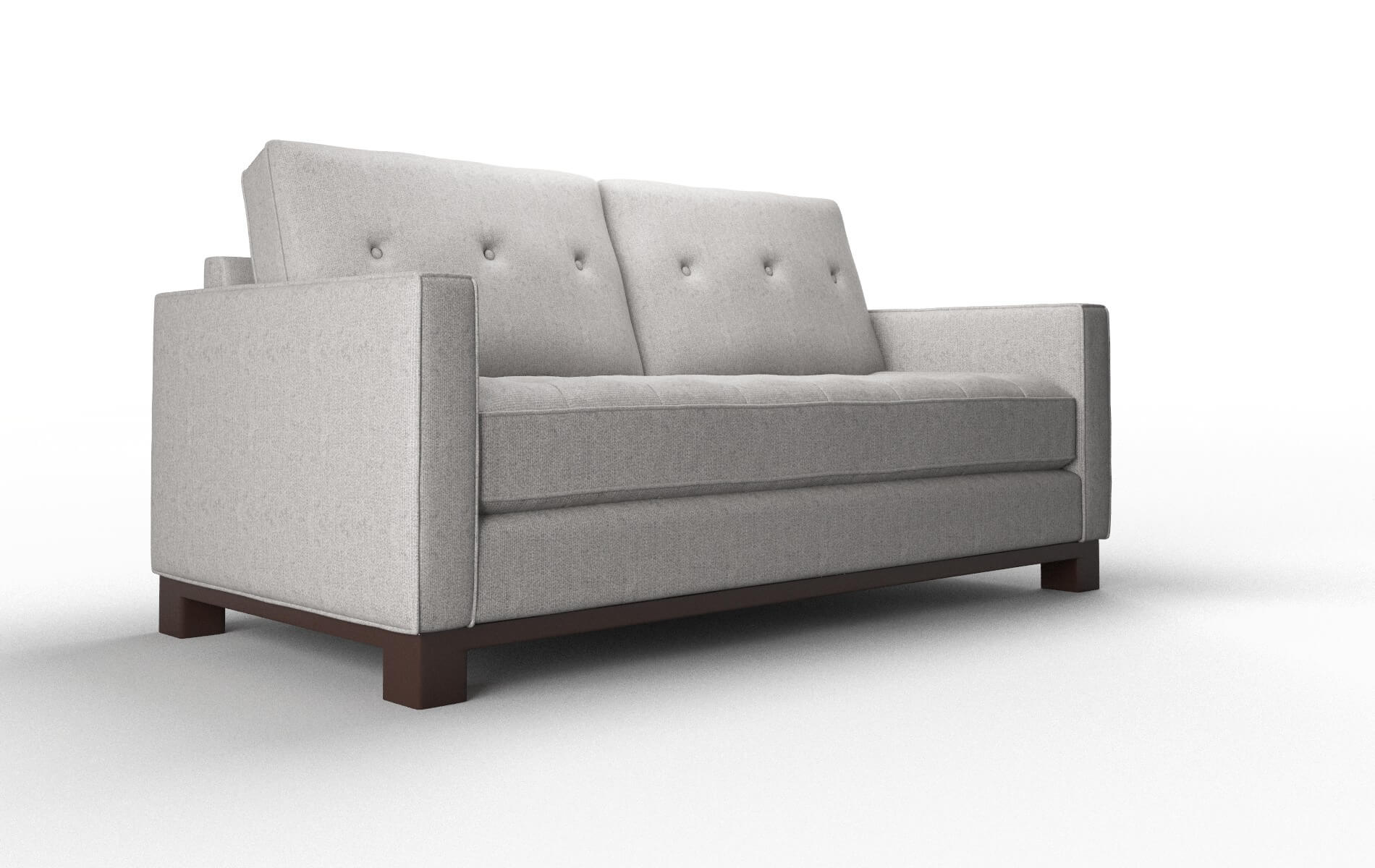Syros Sasha Silver Sofa espresso legs 2