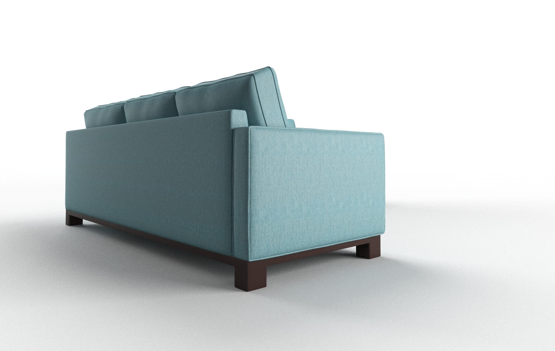 Syros Sorrento Denim Sectional espresso legs 3