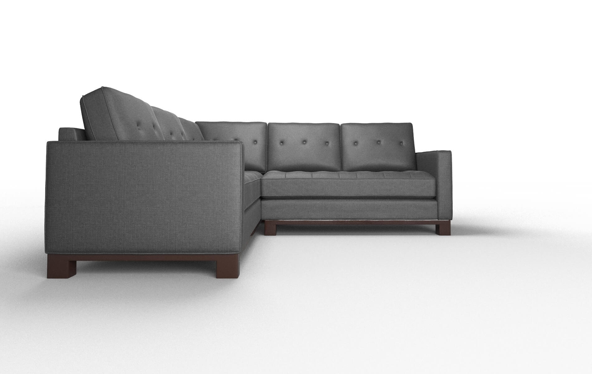 Syros Sosoftness 54 Sectional espresso legs 2