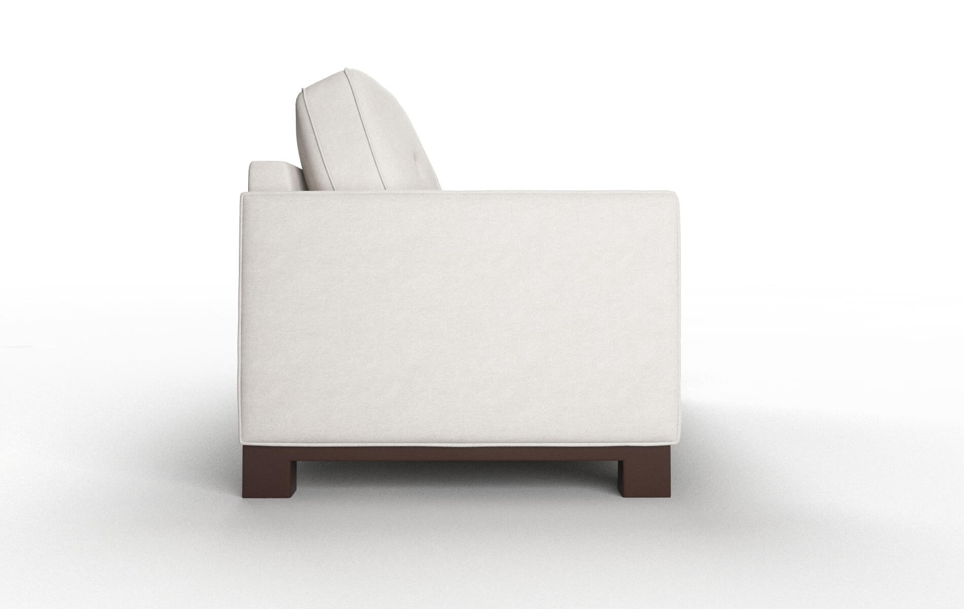 Syros Suave Dove Sofa espresso legs 3
